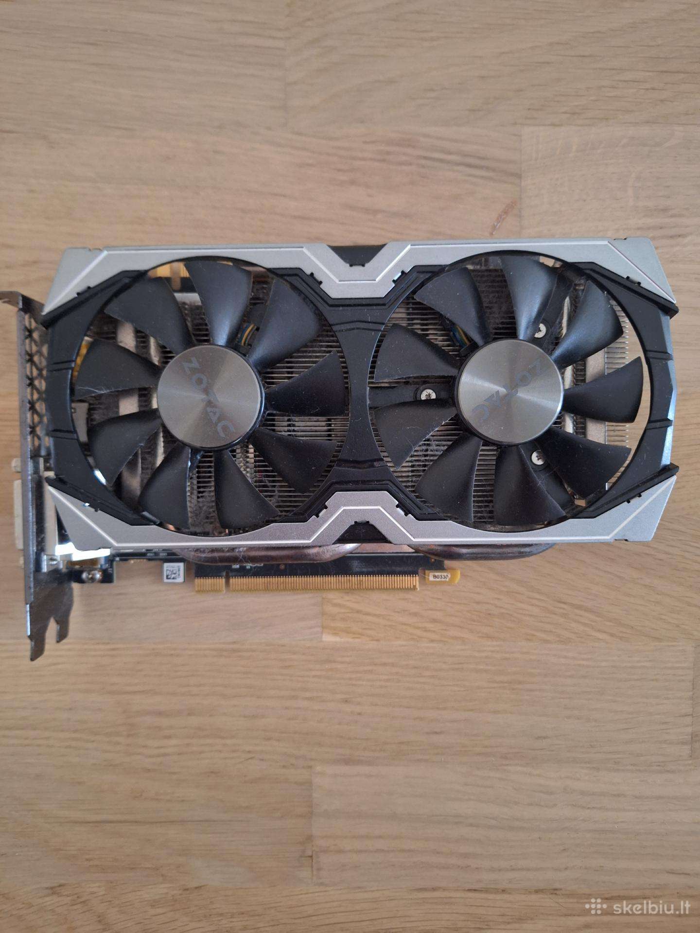 Zotac Gtx 1070 vaizdo plokštė