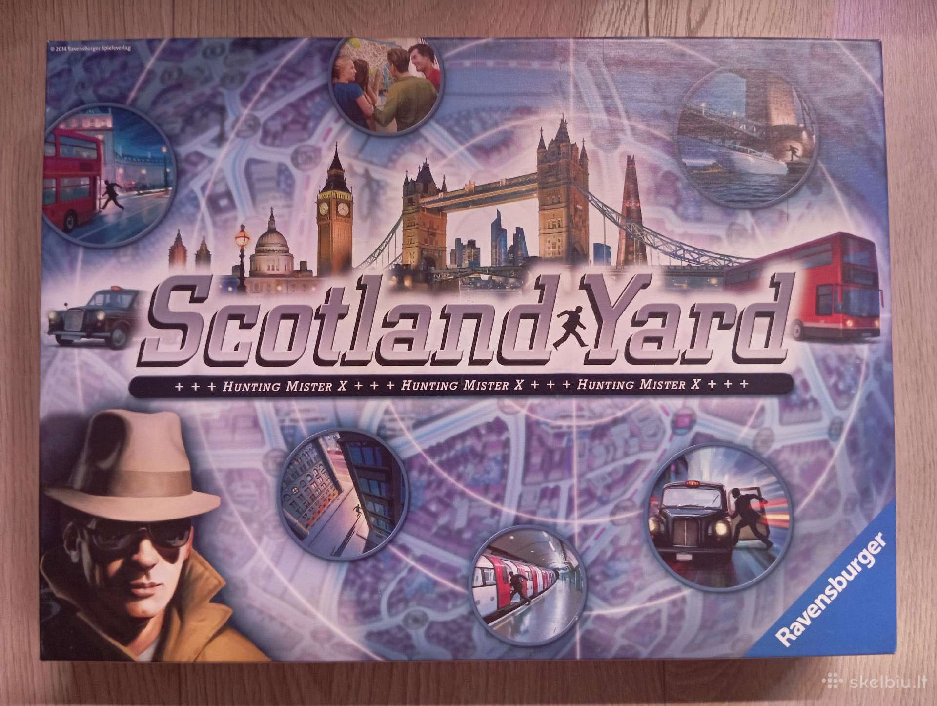 Scotlandyard stalo žaidimas