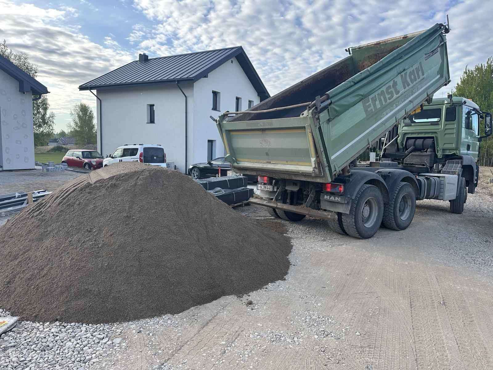 Žvyras,skalda,juodžemis, smėlis