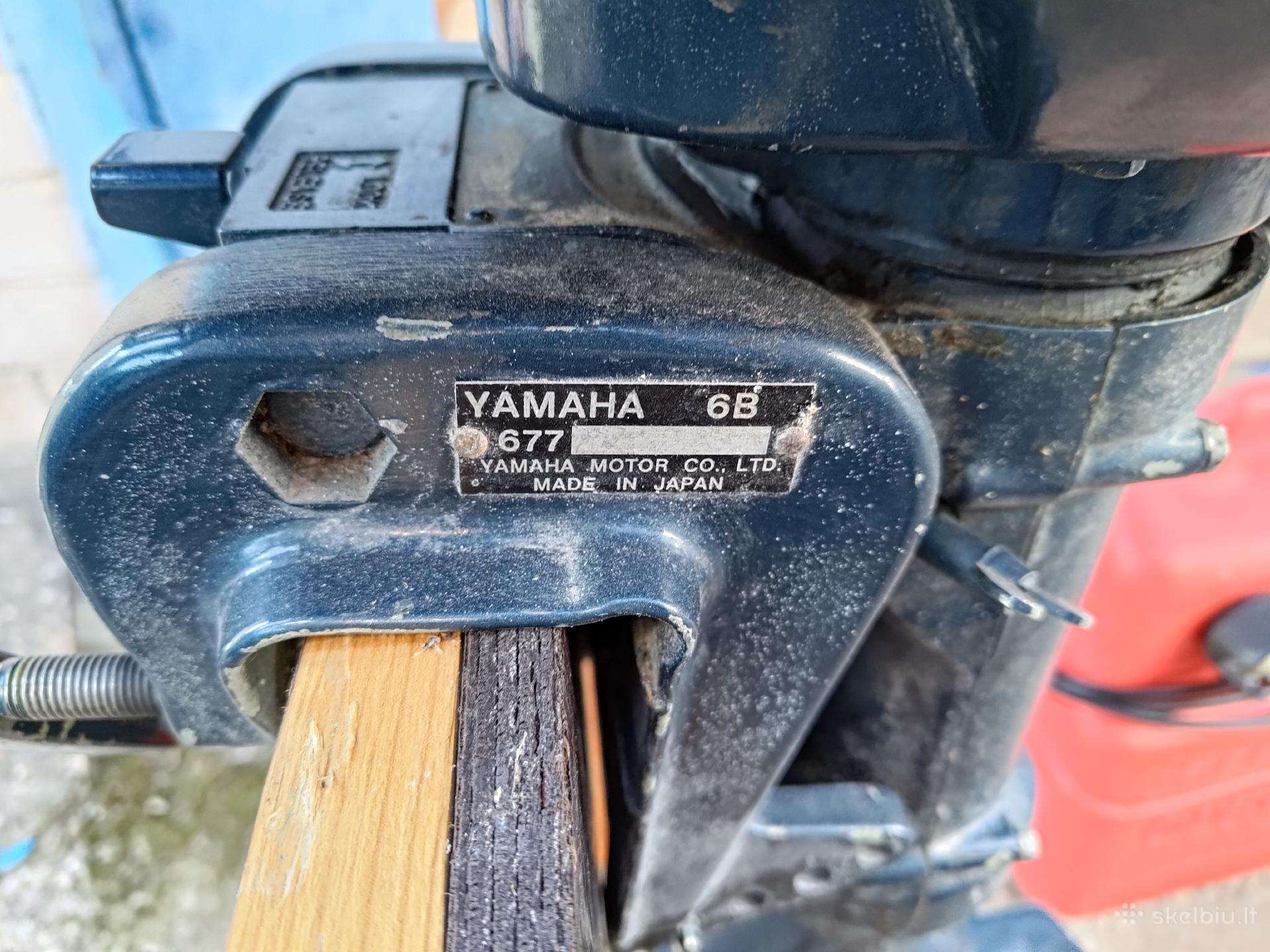 Yamaha 6B, two stroke outdoor motors