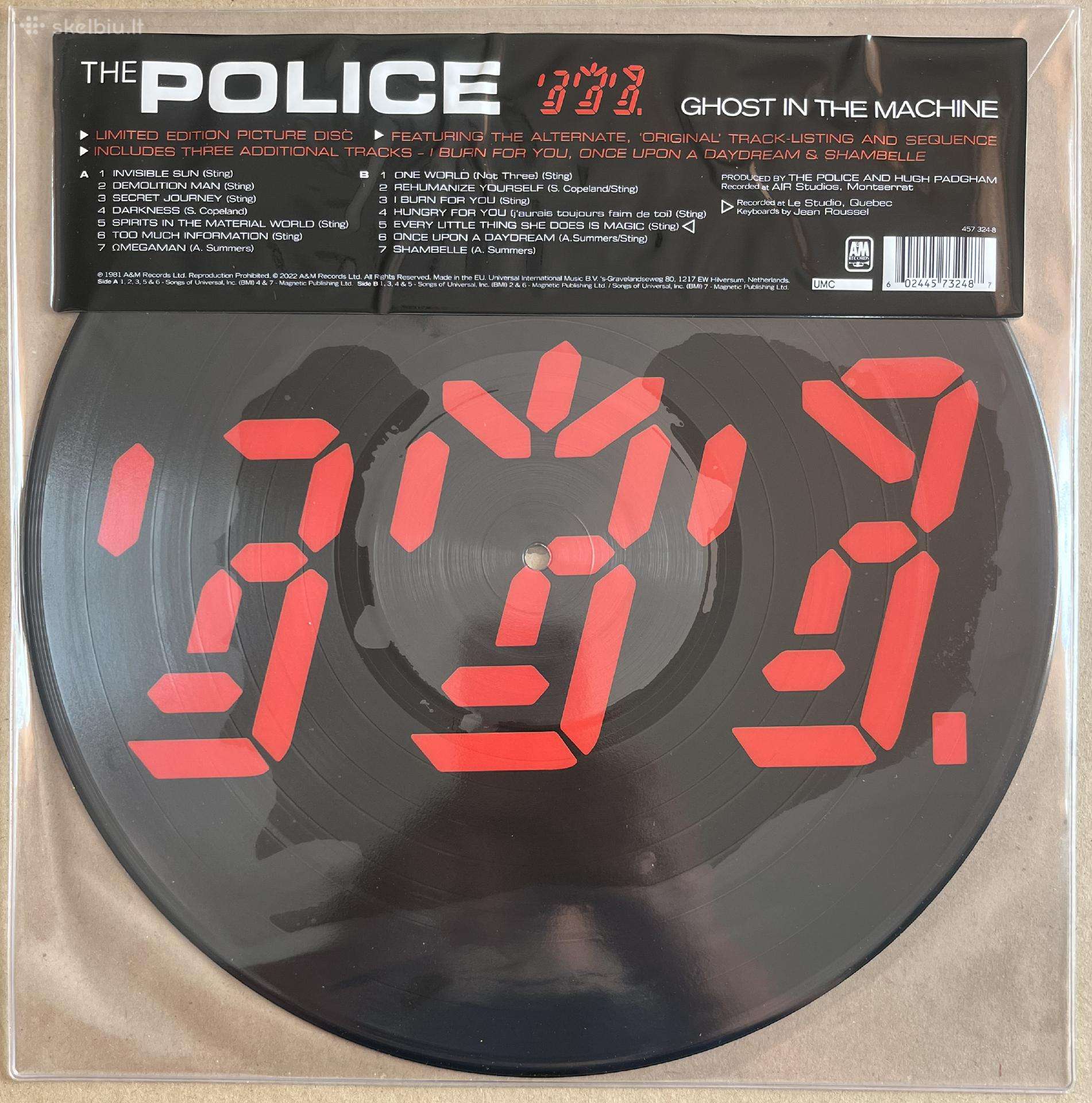 The Police Ghost In The Machine Picture Disc