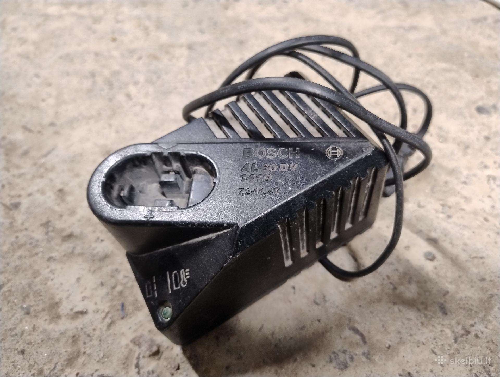 Bosch 14v 1.9a Al60dv pakrovejas ikroviklis