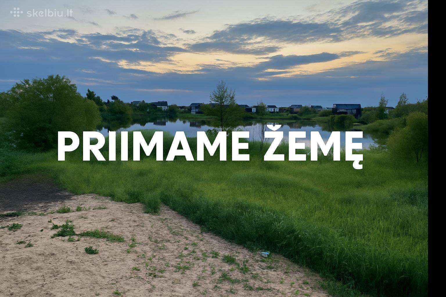Priimame žemę