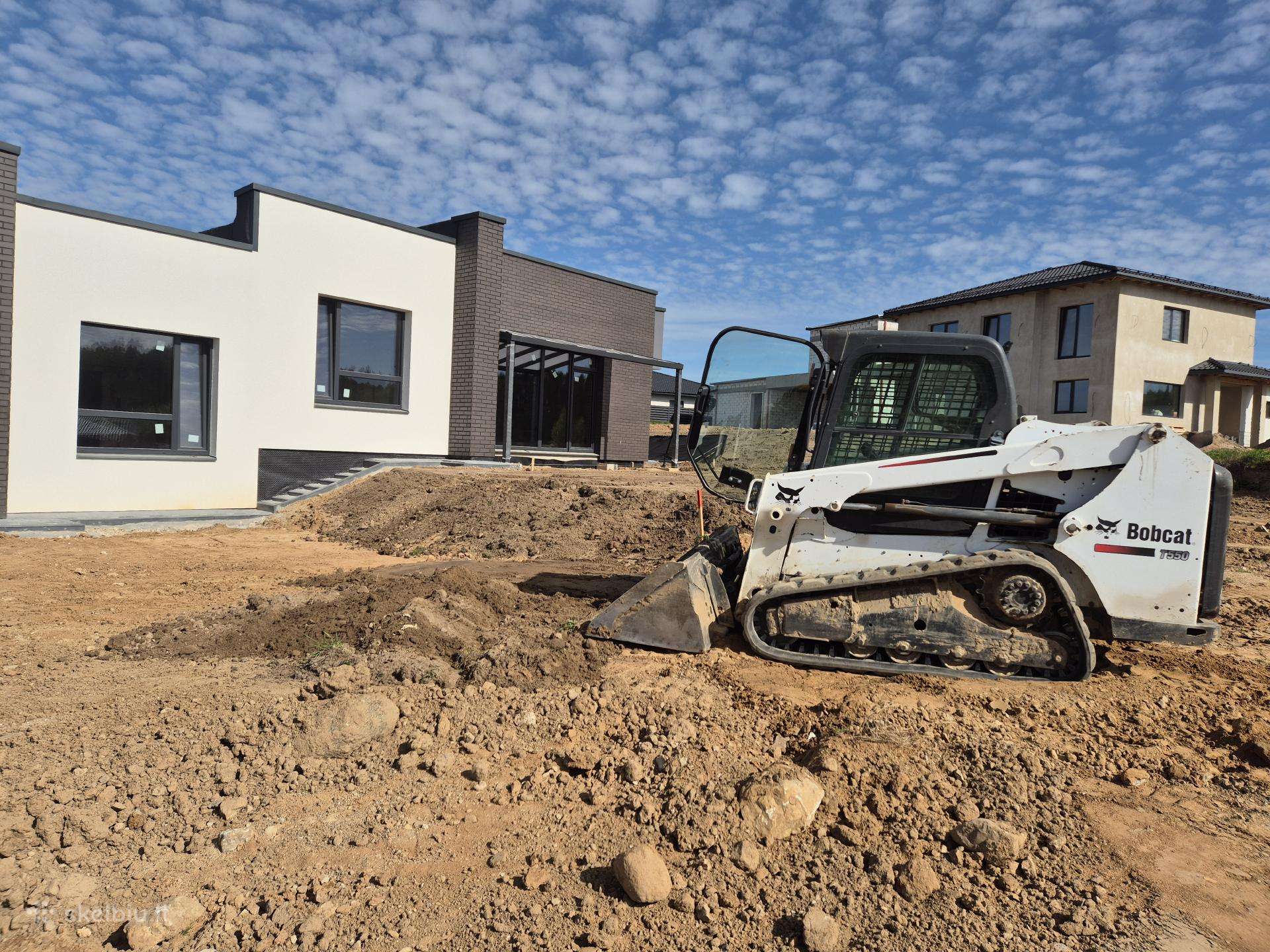 Bobcat 550, statybos transporto nuoma
