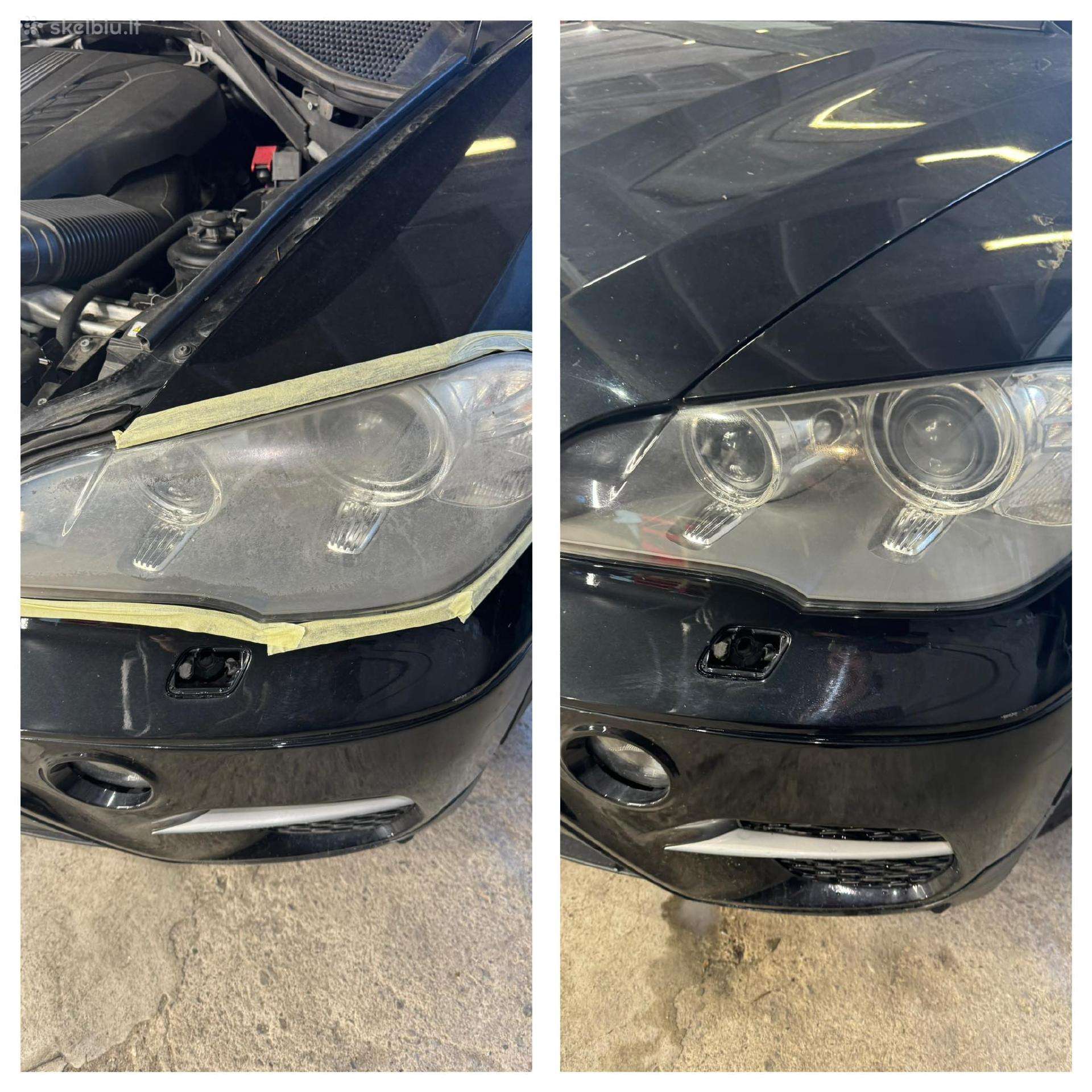 Automobilių poliravimas, cheminis valymas, nano