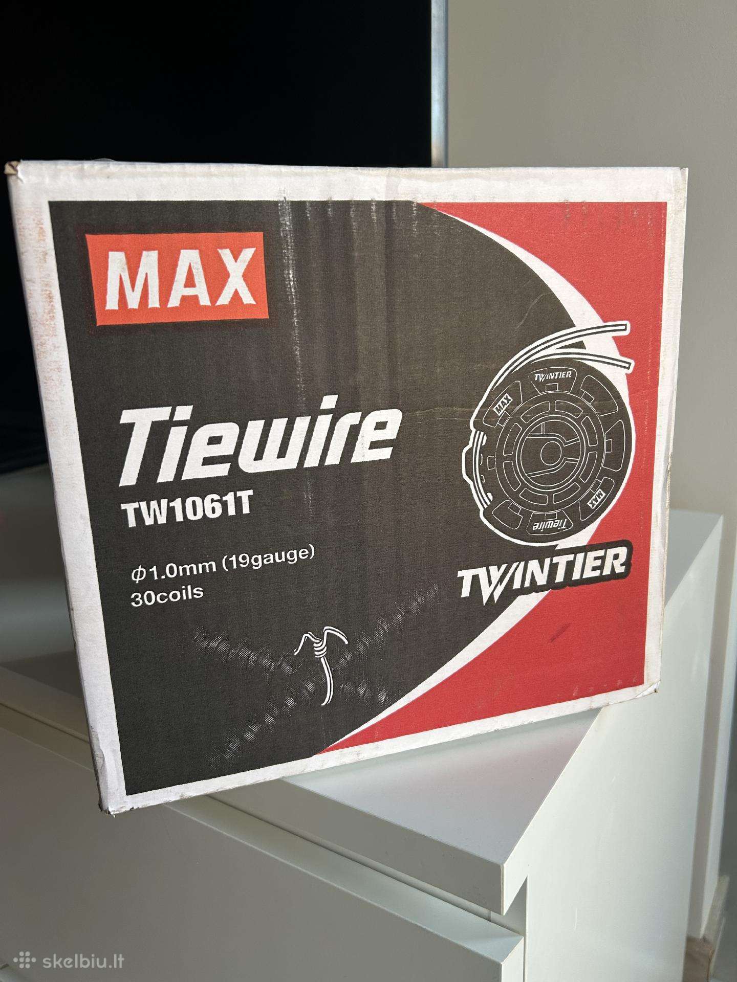 Dviguba Max Tw1061t rišimo viela