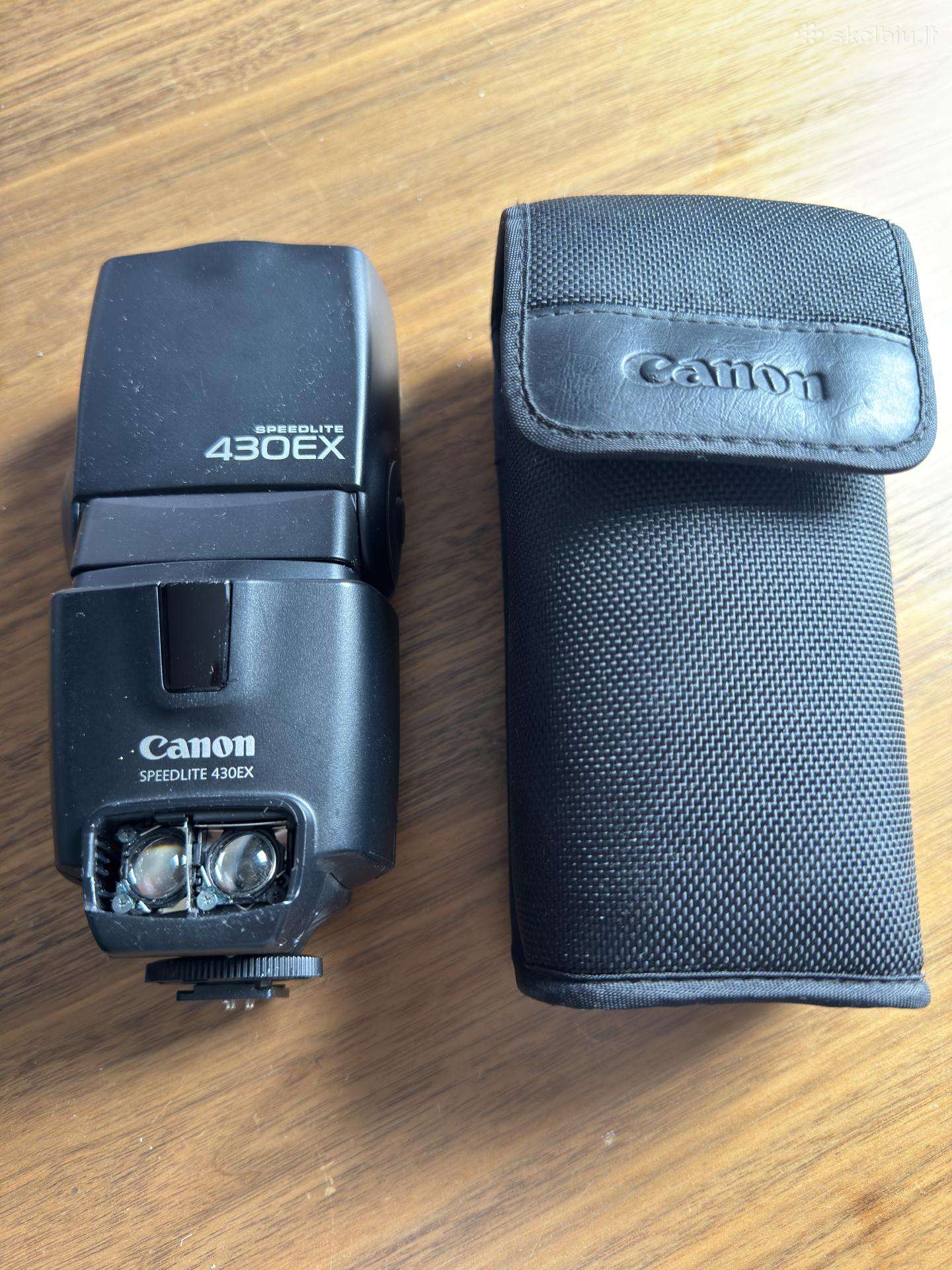Canon Speedlite 430ex blykstė