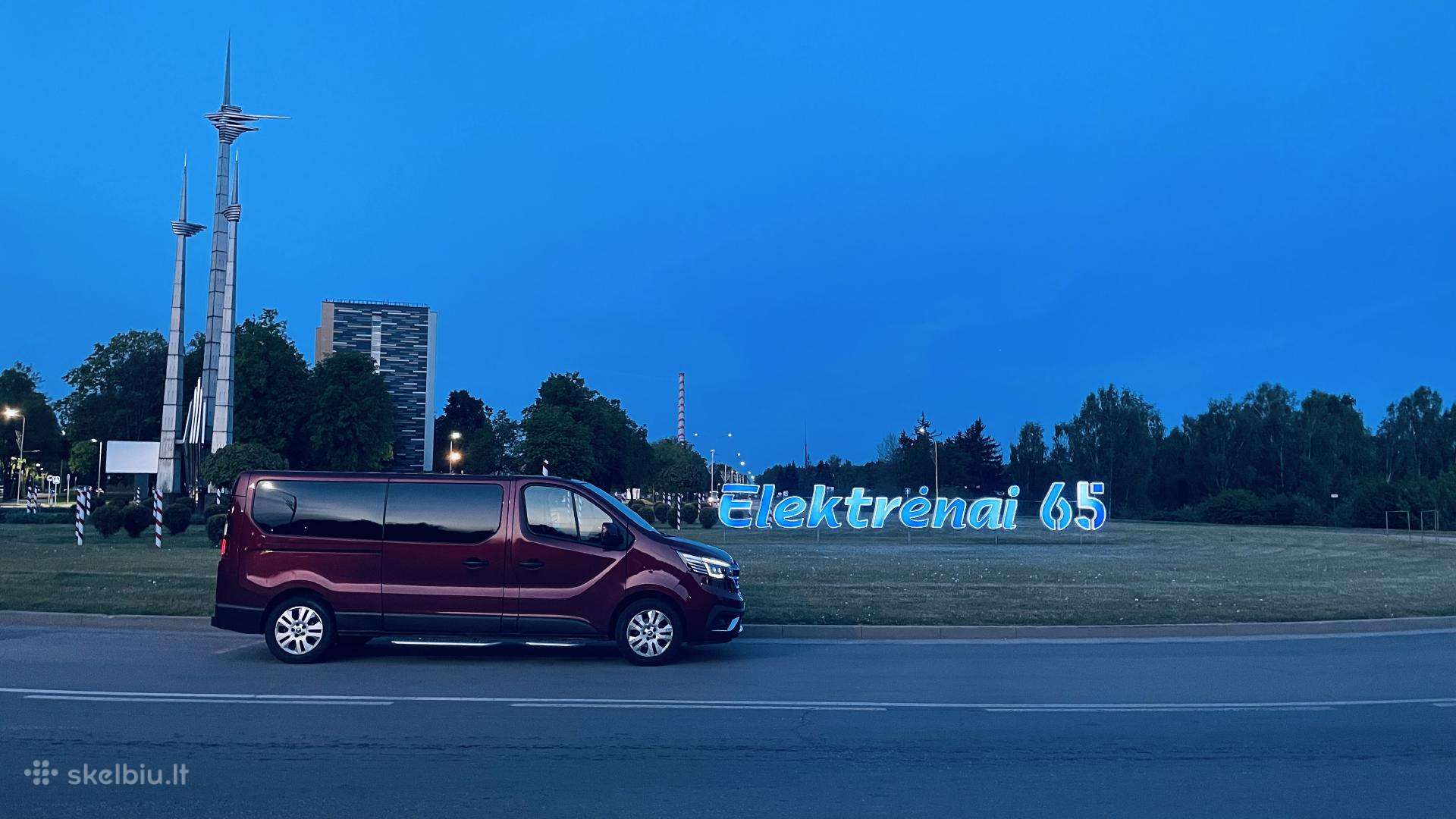 Keleivių pervežimas su vairuotoju