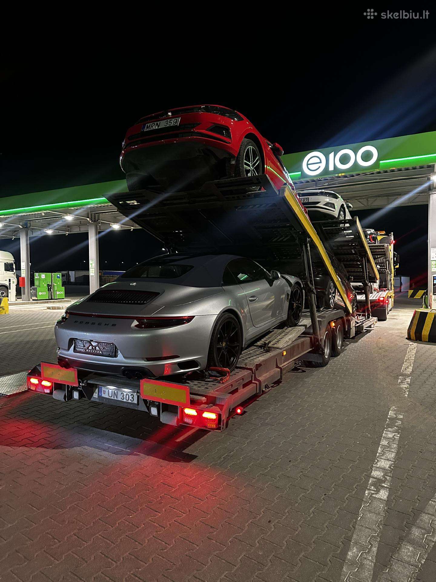 Automobilių pervežimai autovežio paslaugos