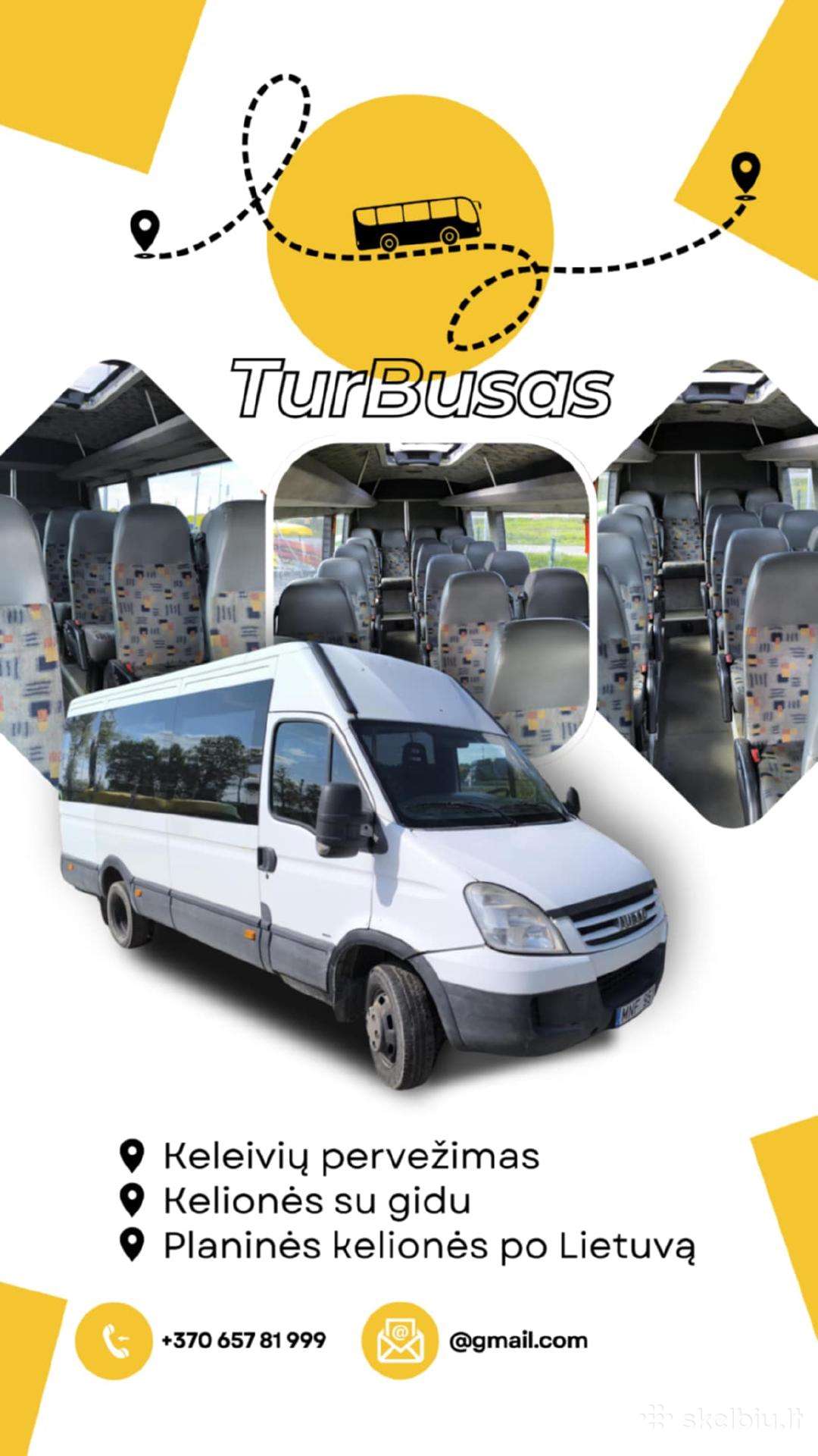 Keleivių vežimas autobusu-mikroautobusu