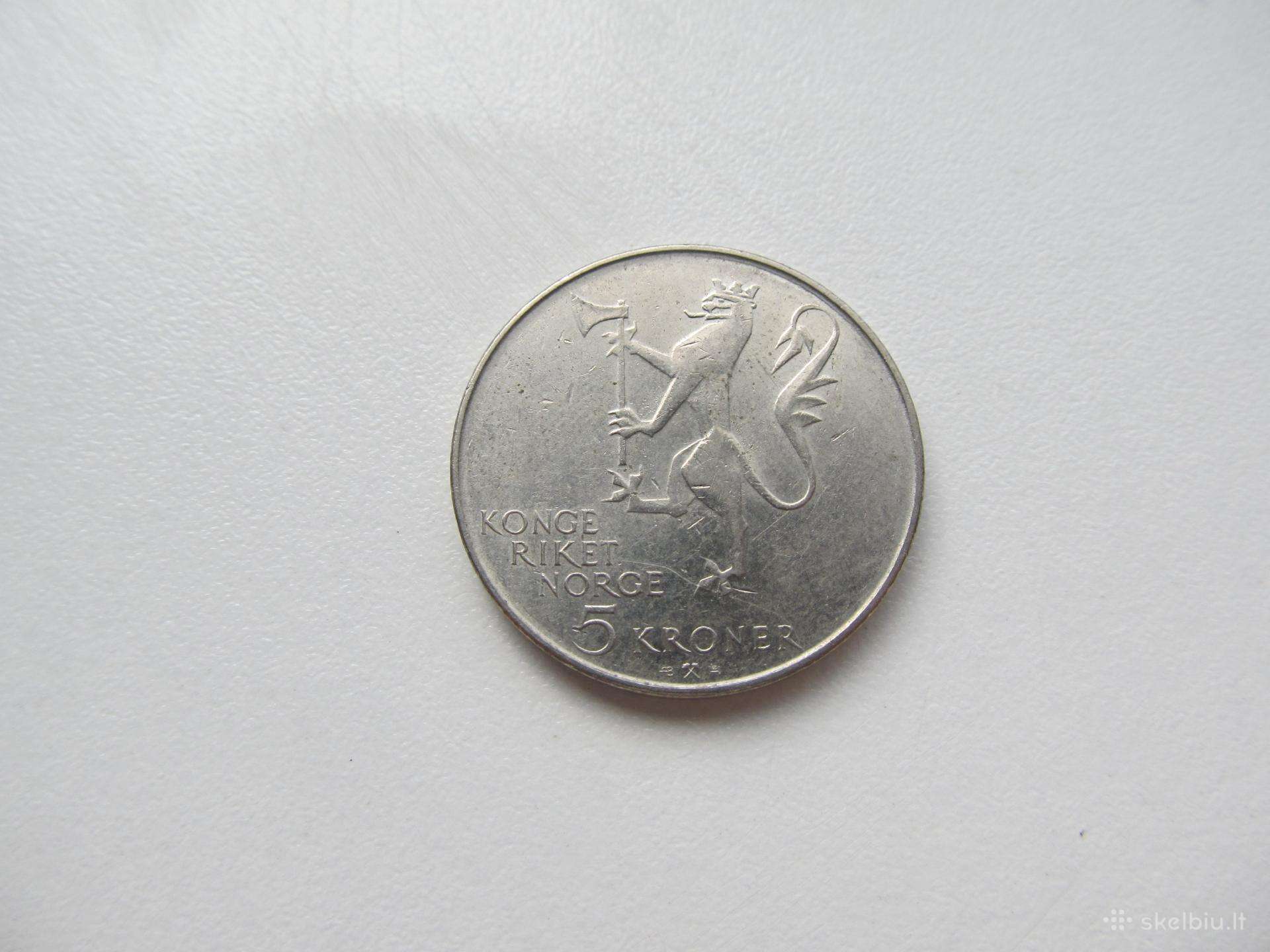 5 kronos , Norvegija , 1978 jubiliejinė