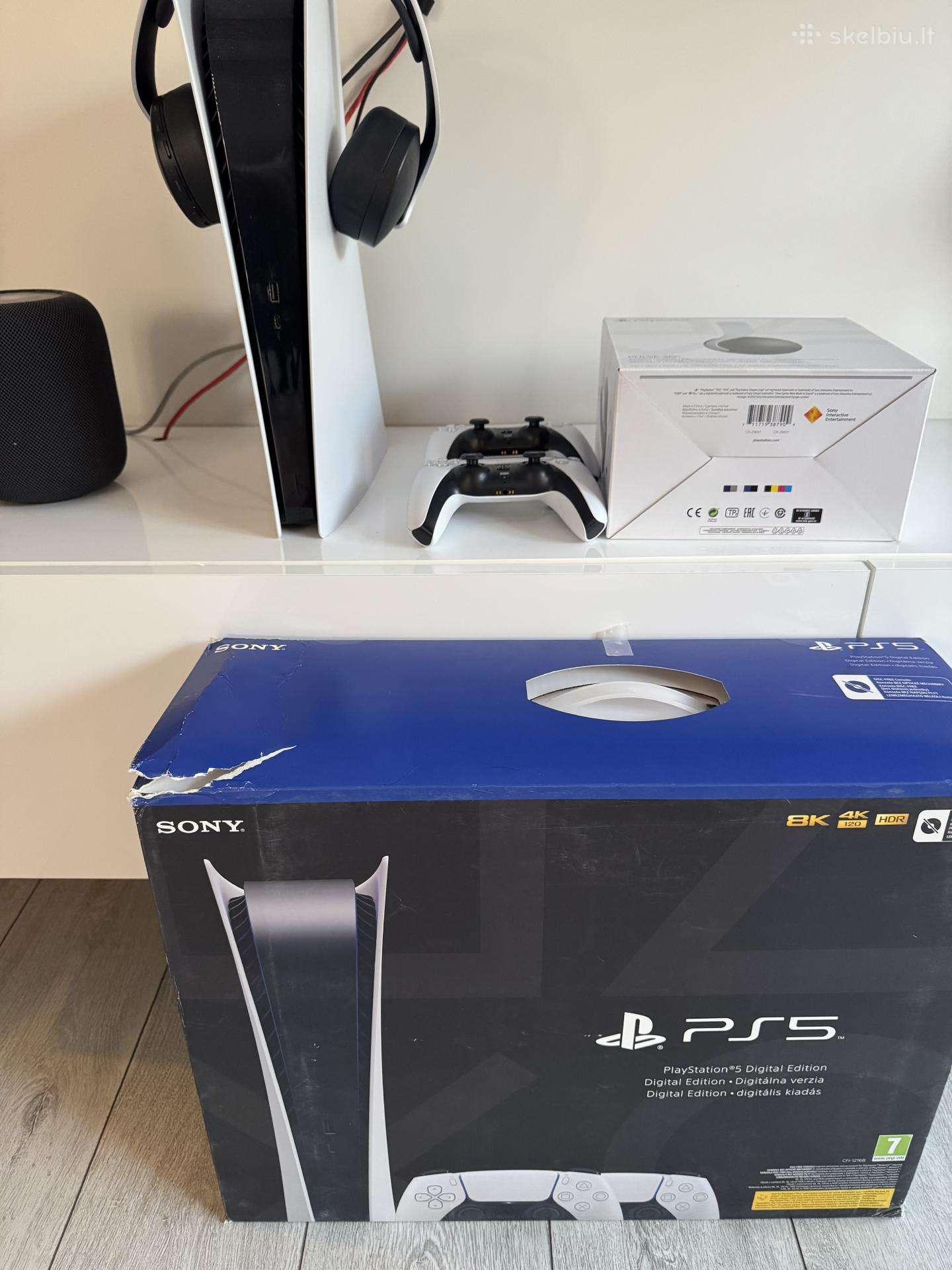 Playstation 5 Digital/ 2 pulteliai/ Ausines