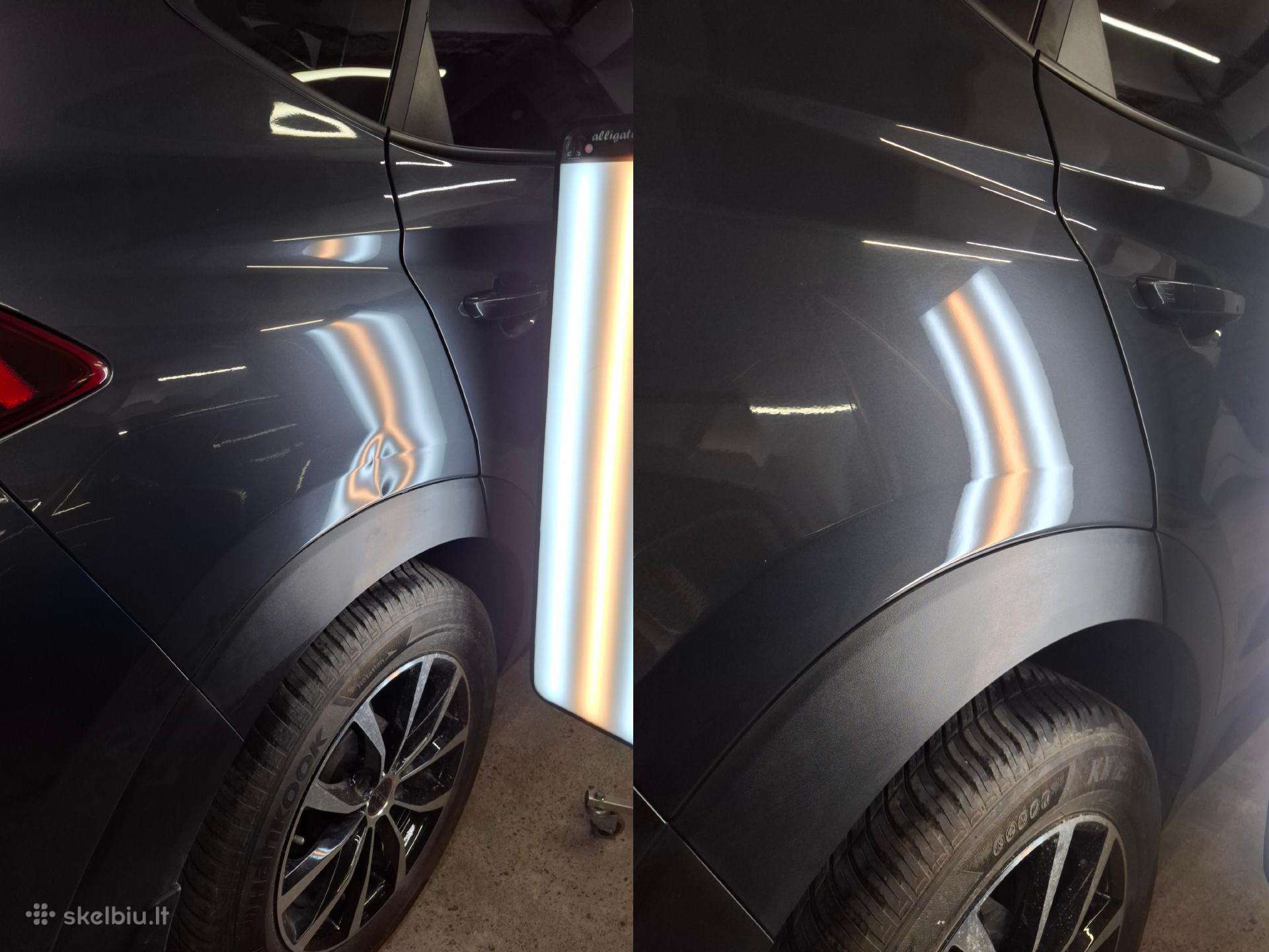 Automobiliu meninis lyginimas Kaune