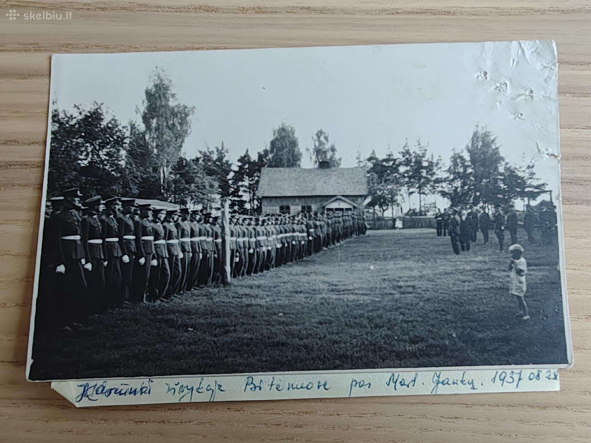 Lietuvos kariūnai Bitėnuose pas Jankų 1937