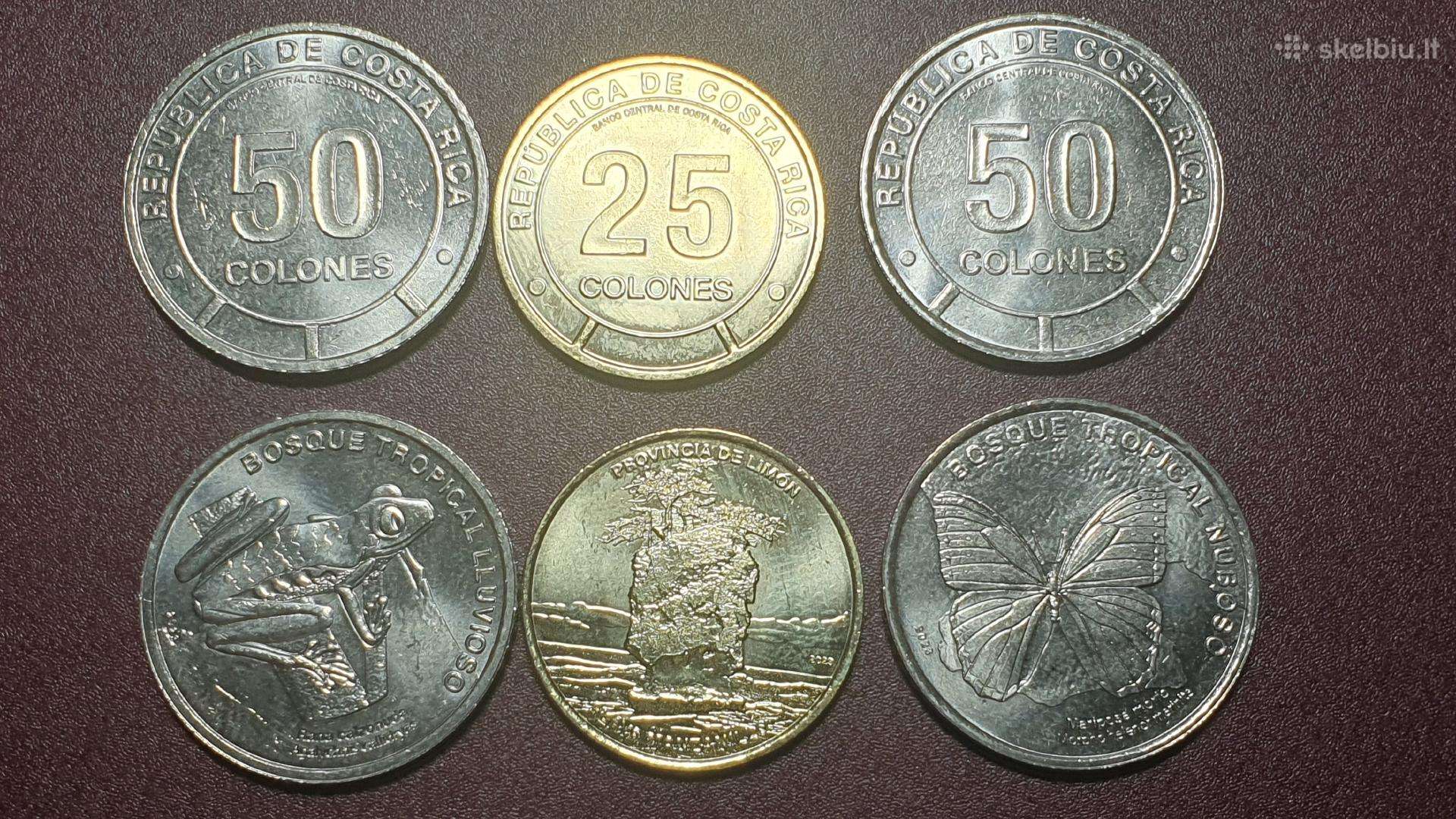 Kosta Rika 25 ir 50 kolonai, 2023