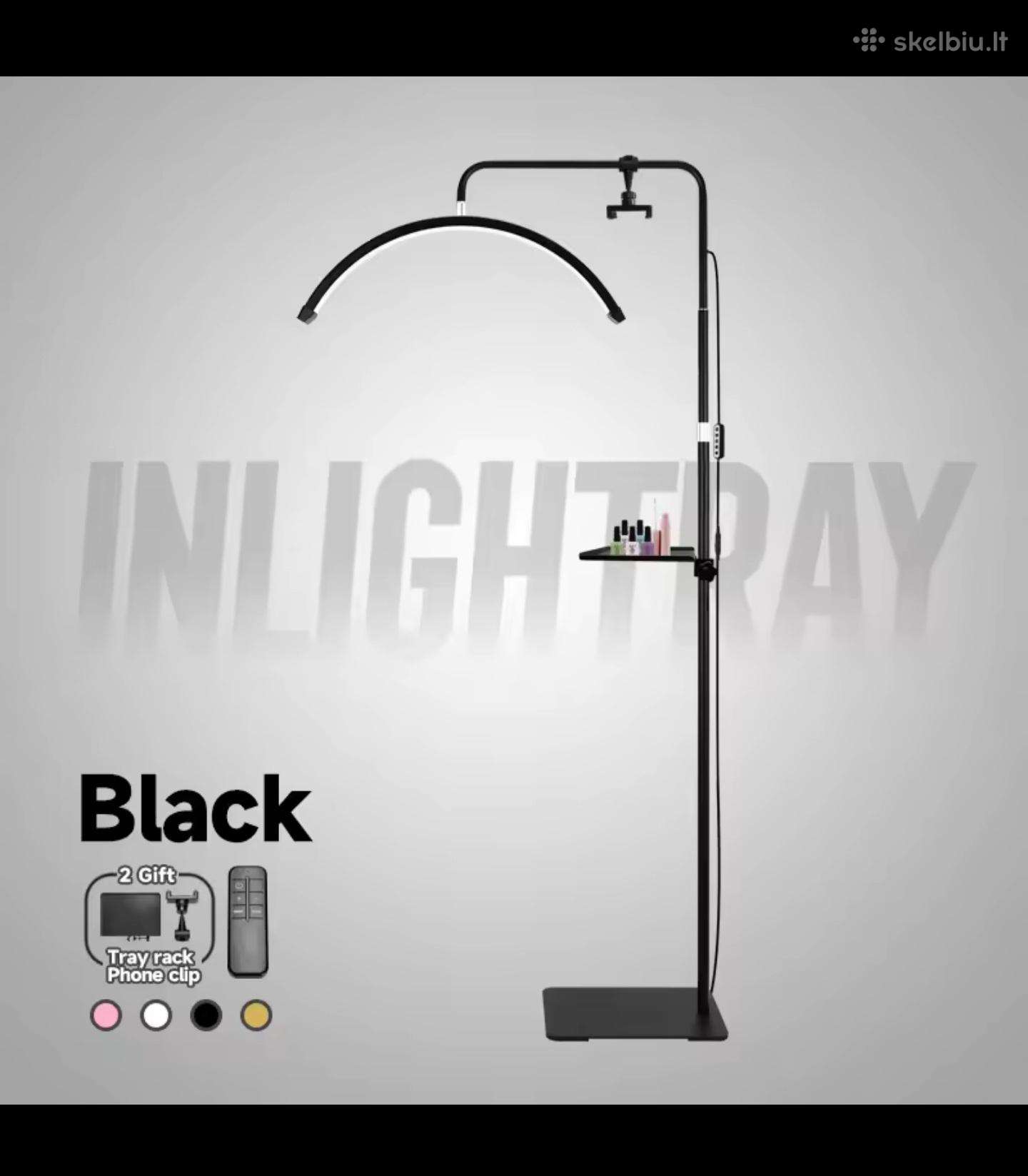 Meistro darbo LED lempa "mėnulis"