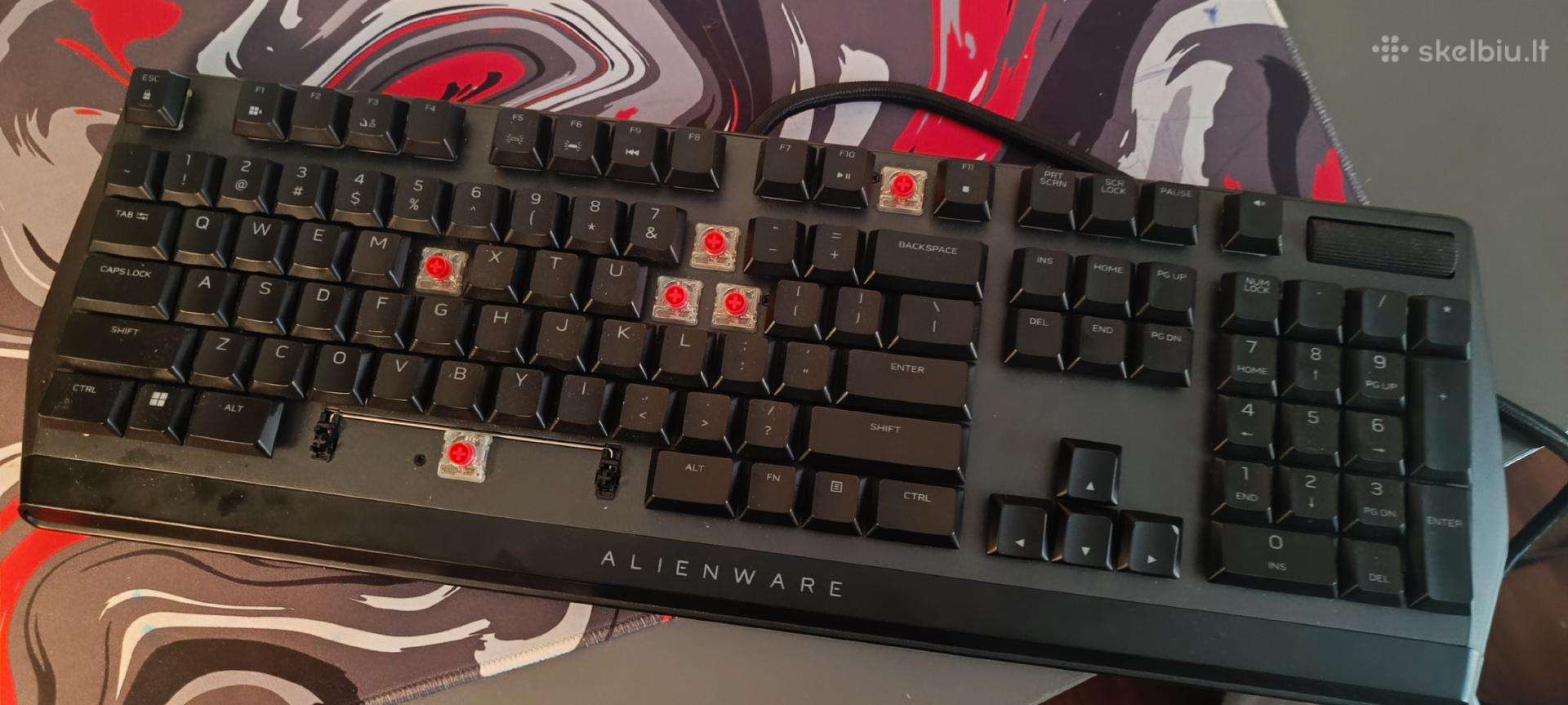 Alienware gaming klaviatūra