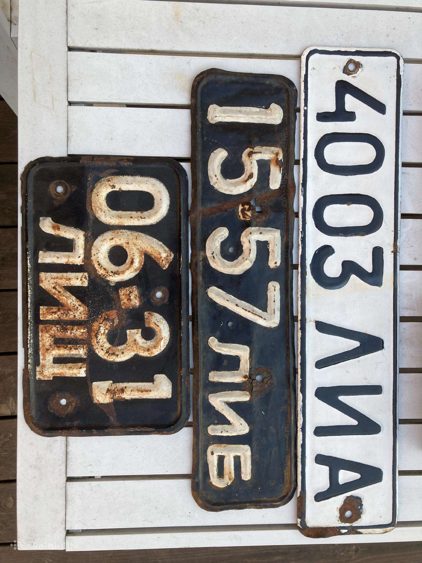 Auto numeriai