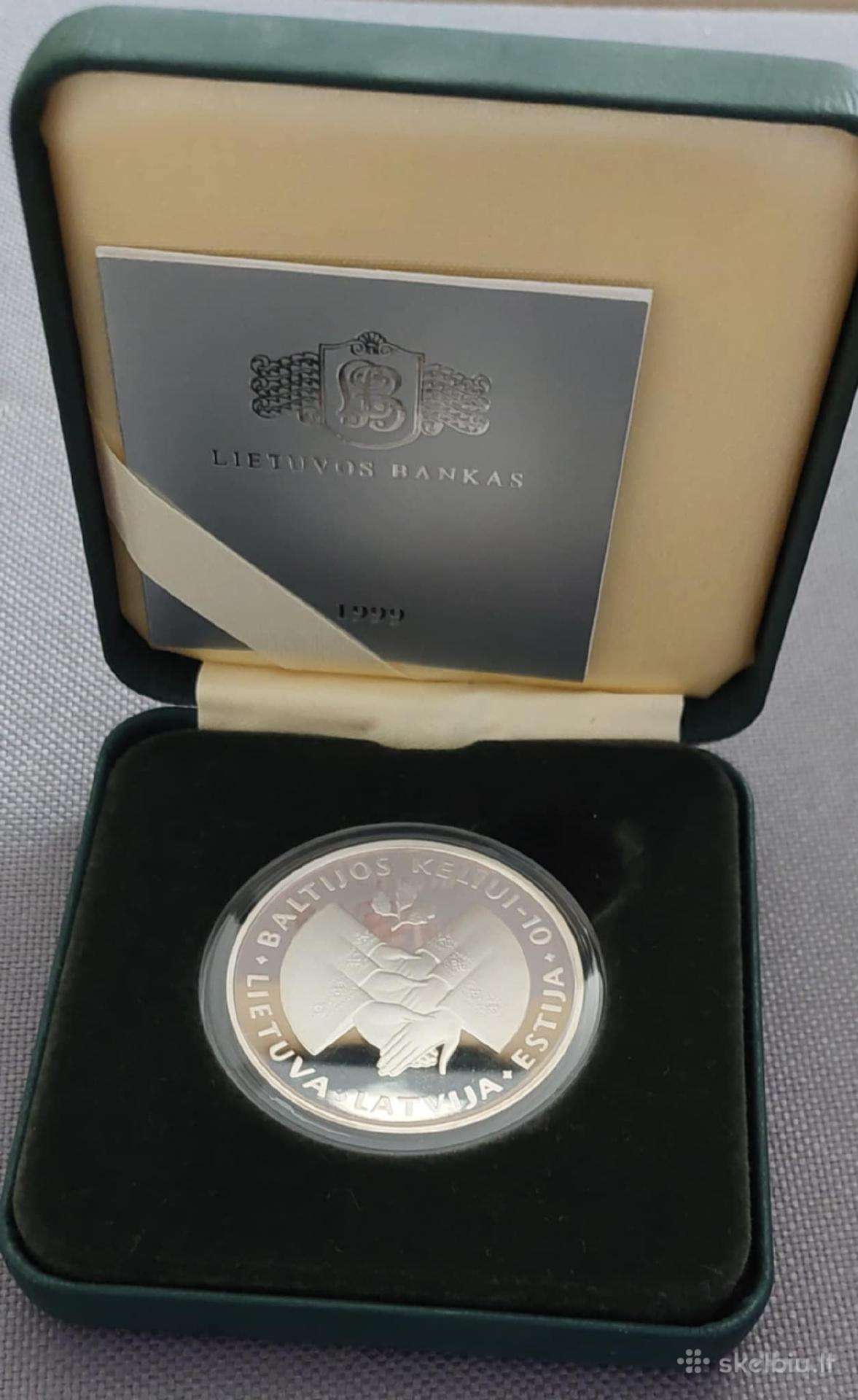 Moneta Baltijos kelias 1999
