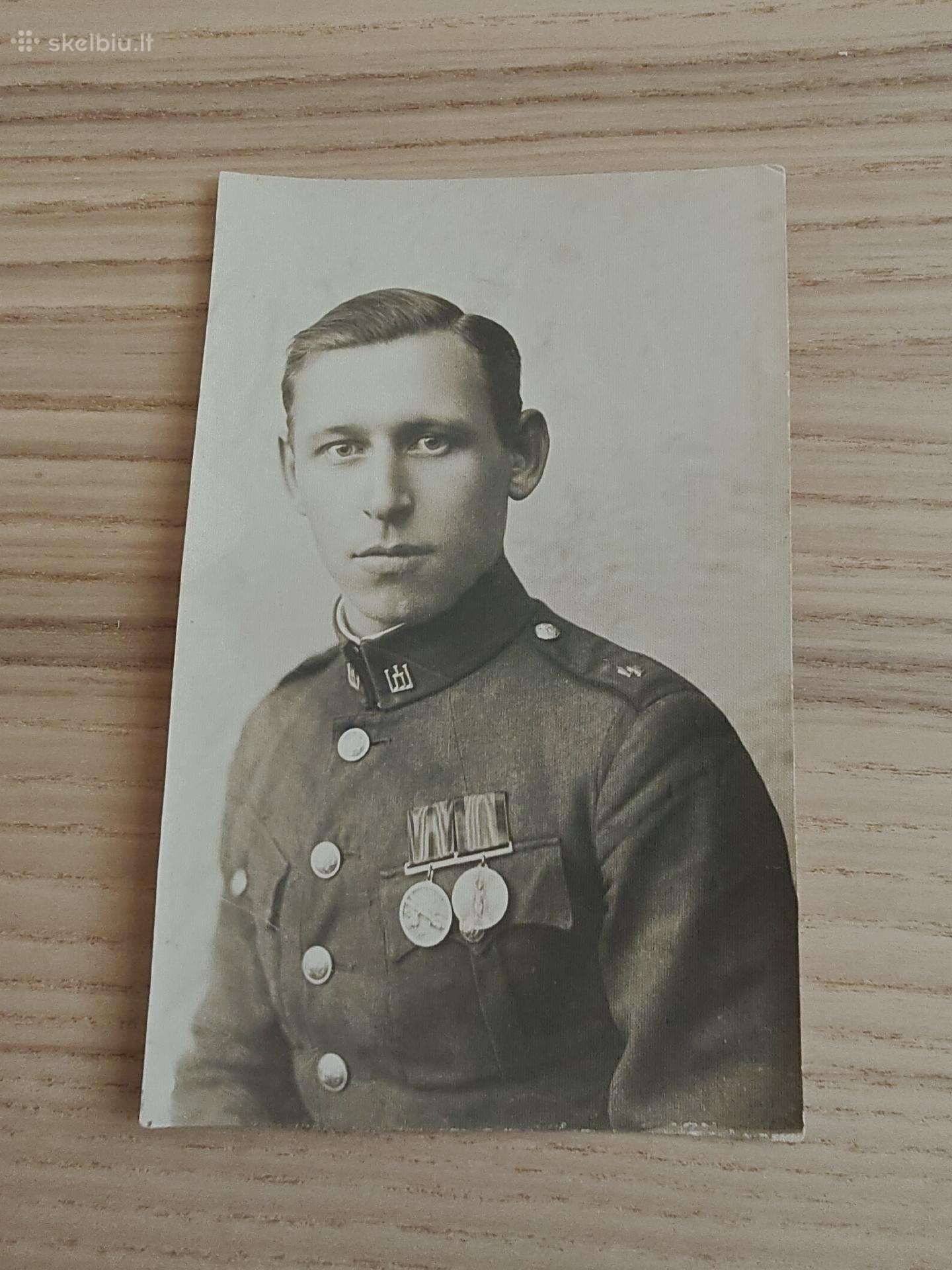 Savanoris su medaliais 1939 Panevėžys