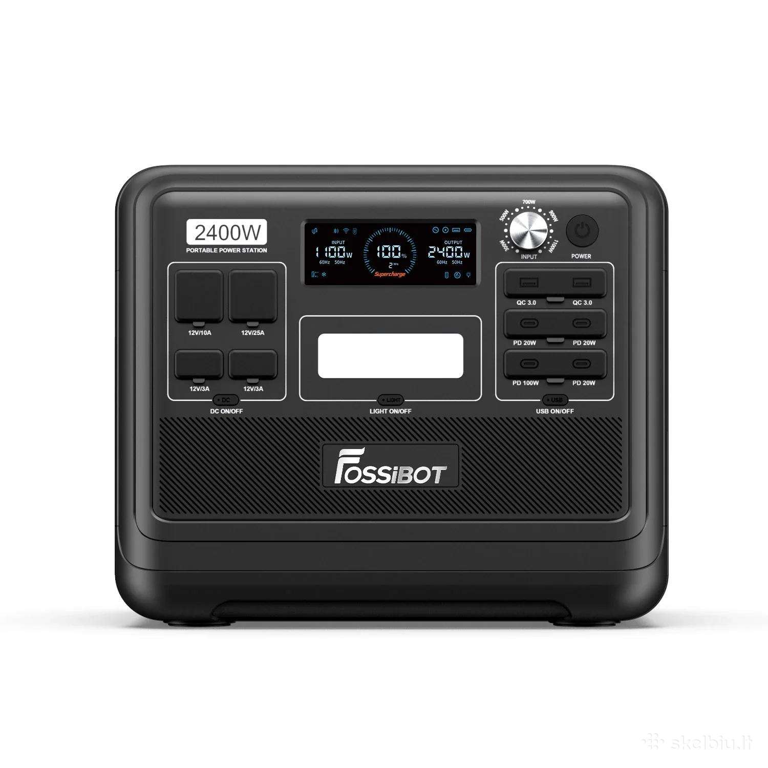 Elektros rezervinė stotelė Fossibot F2400