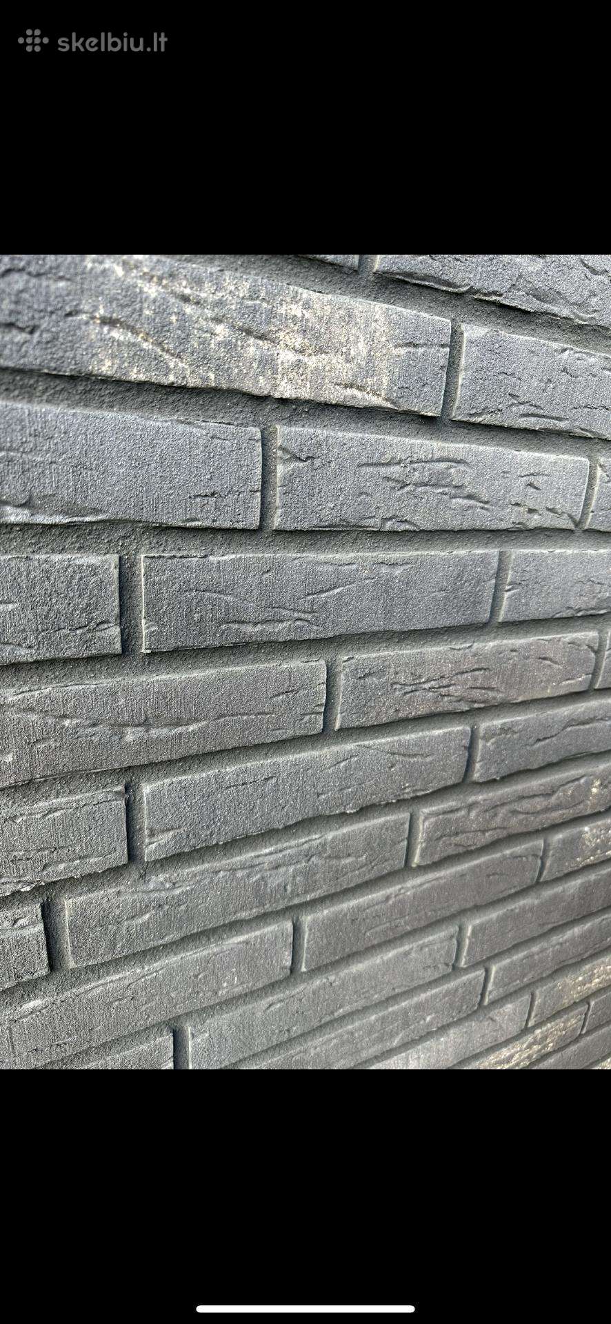 Fasado klinkeriniu plytelių klijavimas
