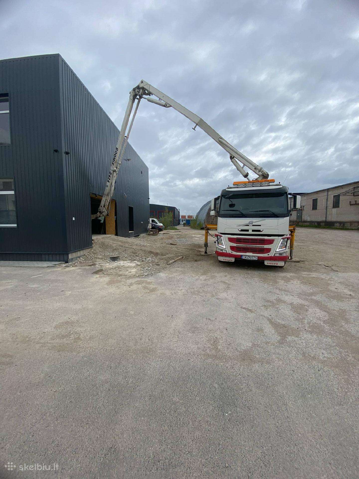 Betono siurblys pompa 7m3 Klaipeda