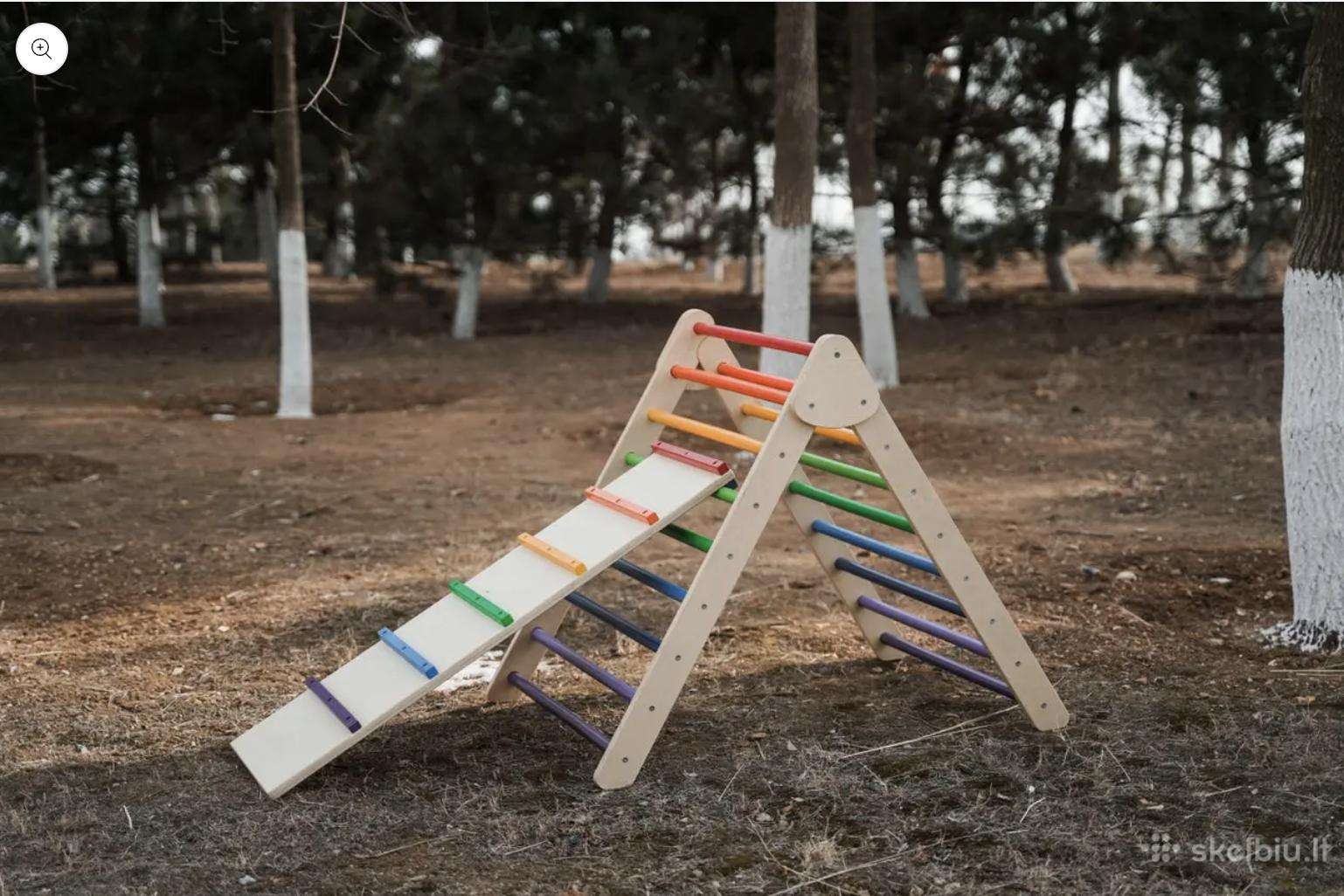 Montessori Laipiojimo Kopėčios Pikler Komplektas