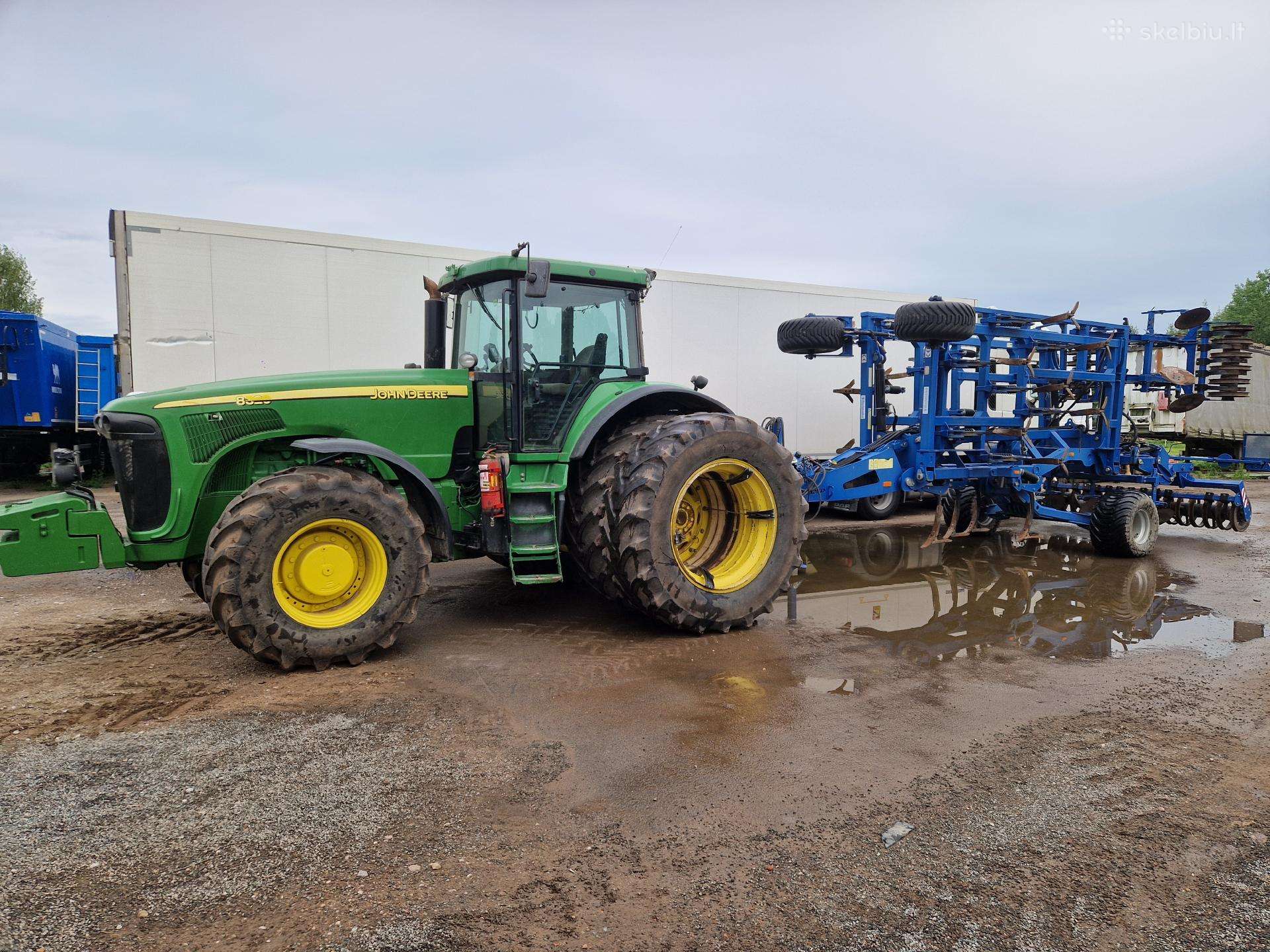 John Deere 8320, тракторы