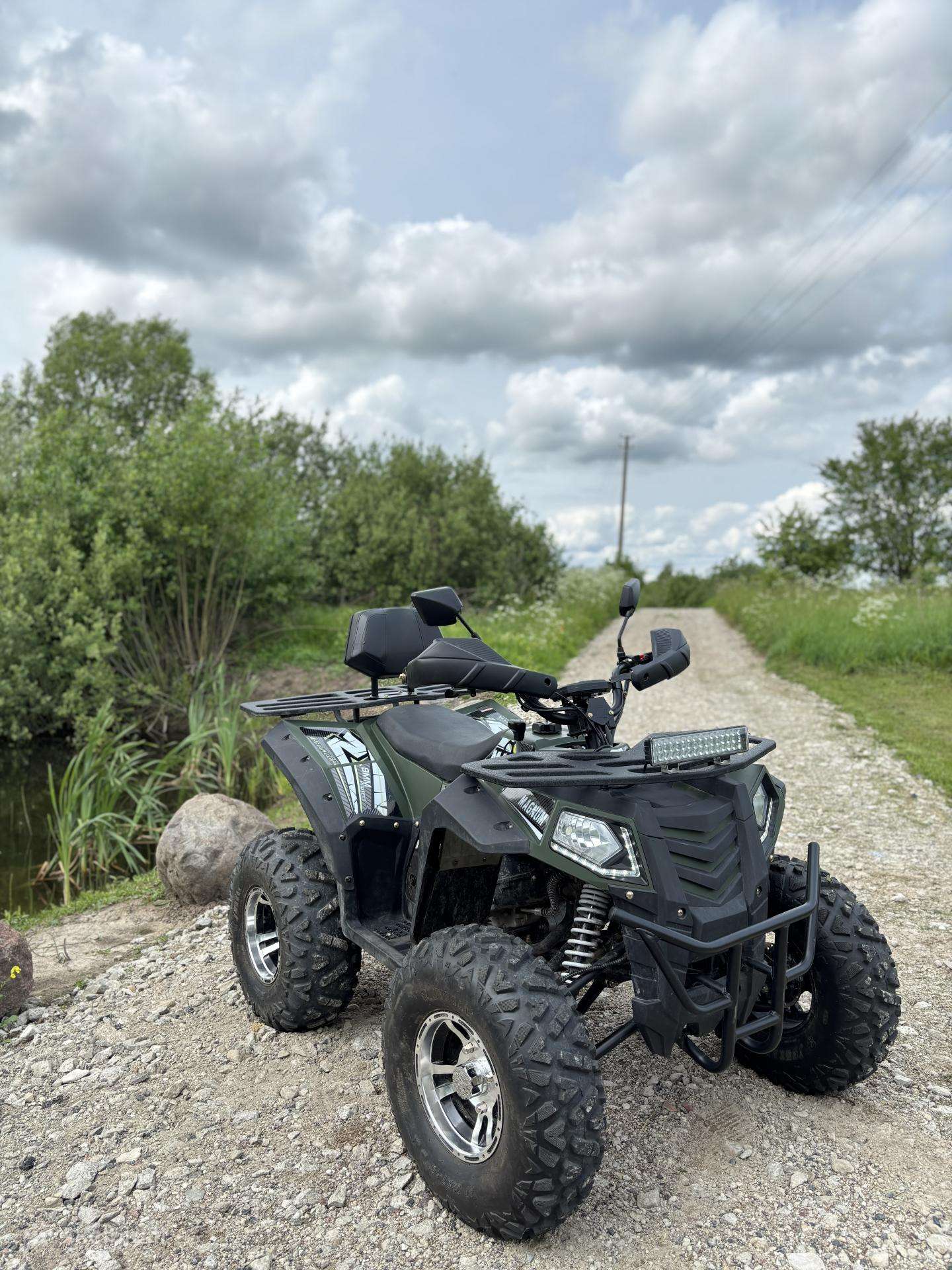 Atv Magnum 250 Turbo 2021 m. Itin gera būklė