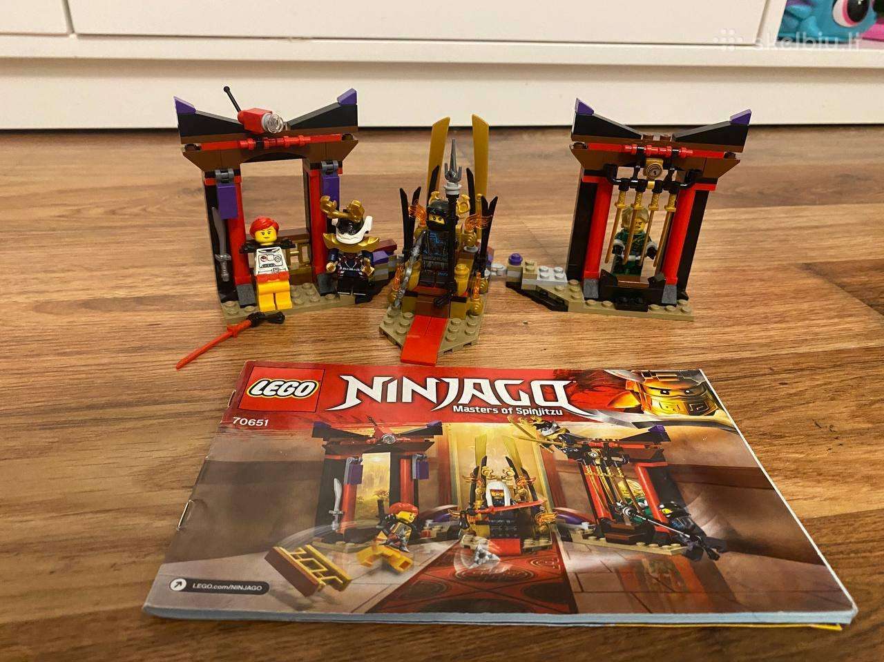 Lego 70651 Ninjago Throne Room Showdown Ninjago Throne Room
