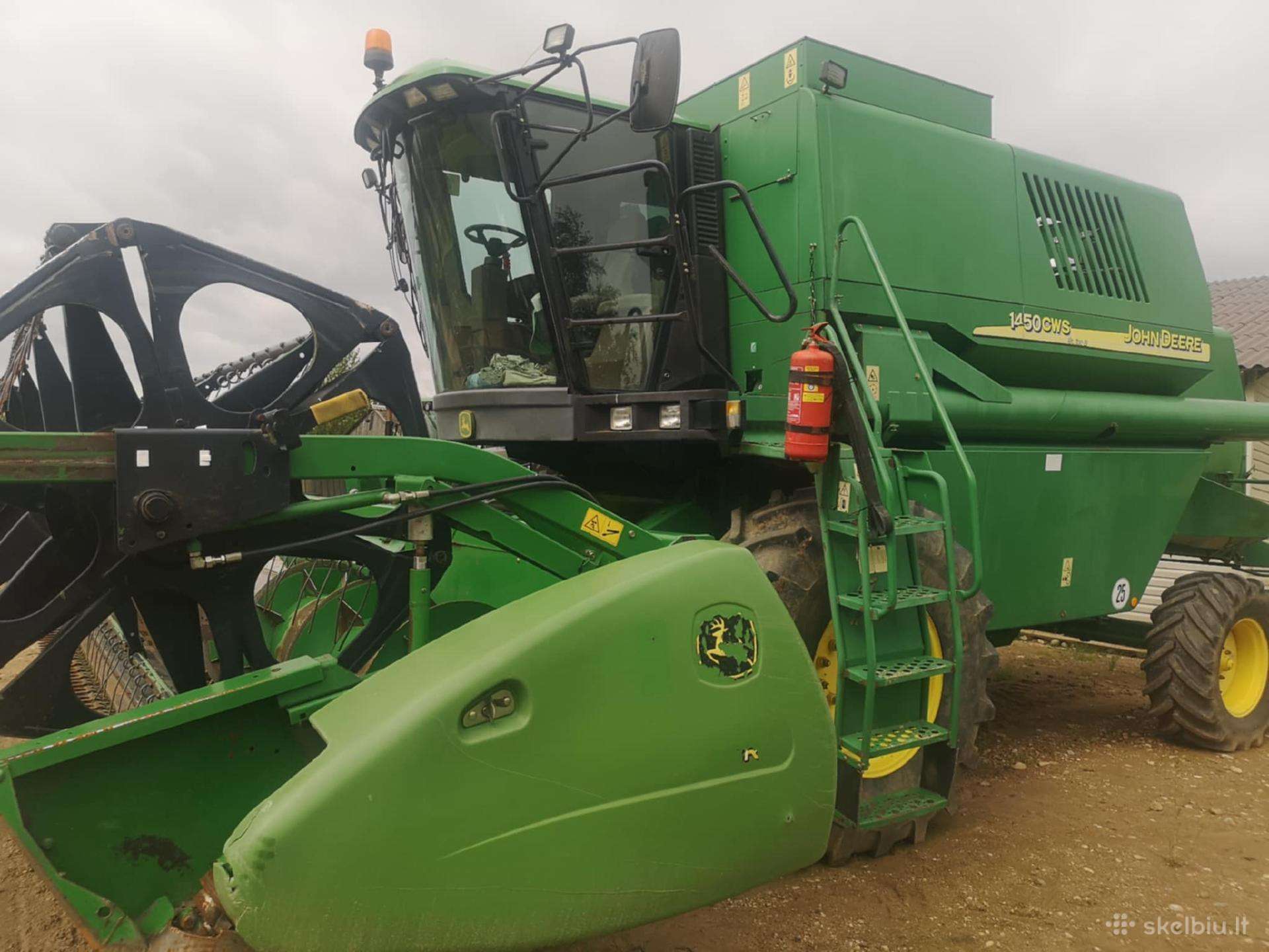Parduodamas kombainas John Deere 1450cws