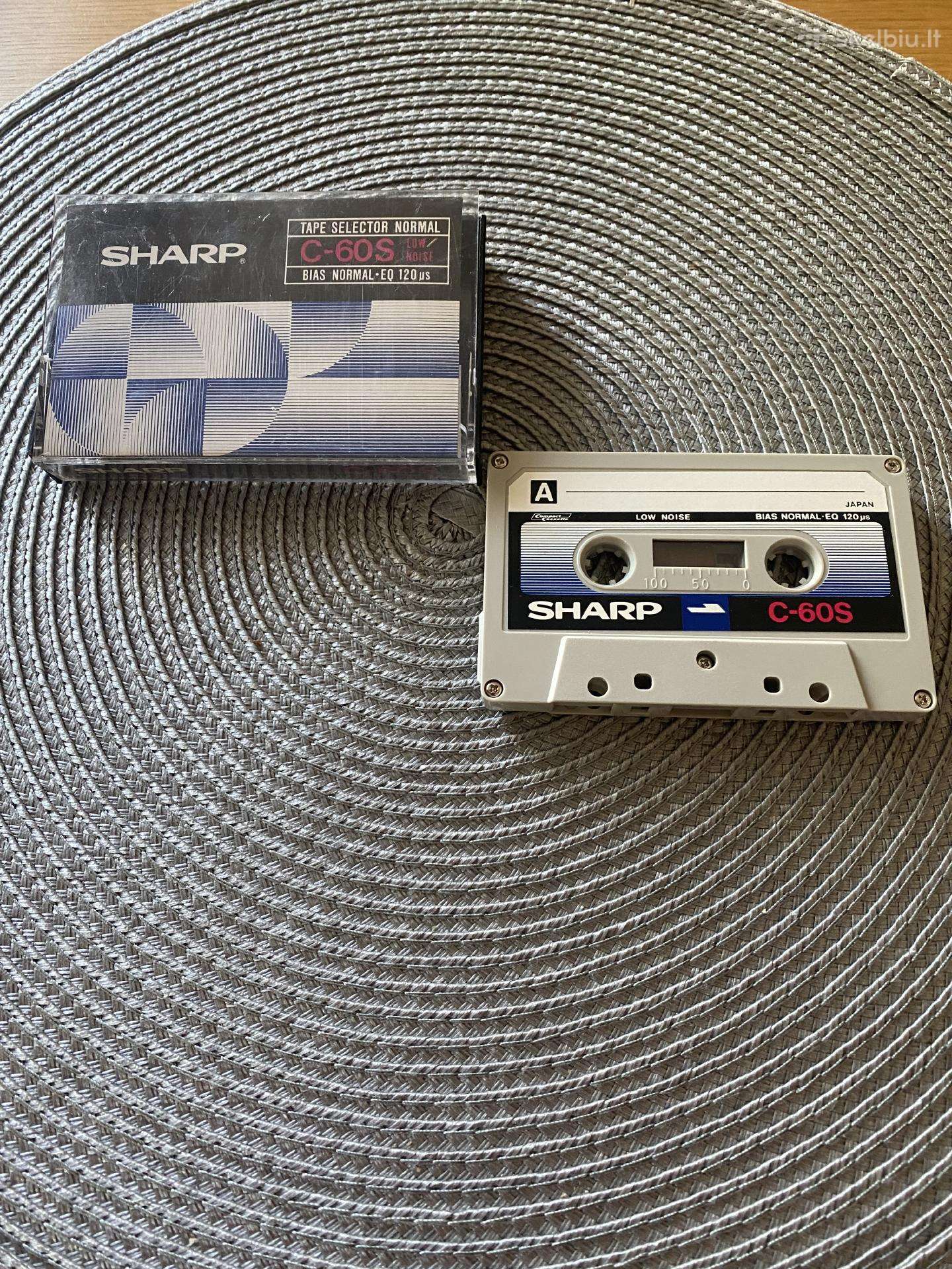 Audiokasetė Sharp c-60s