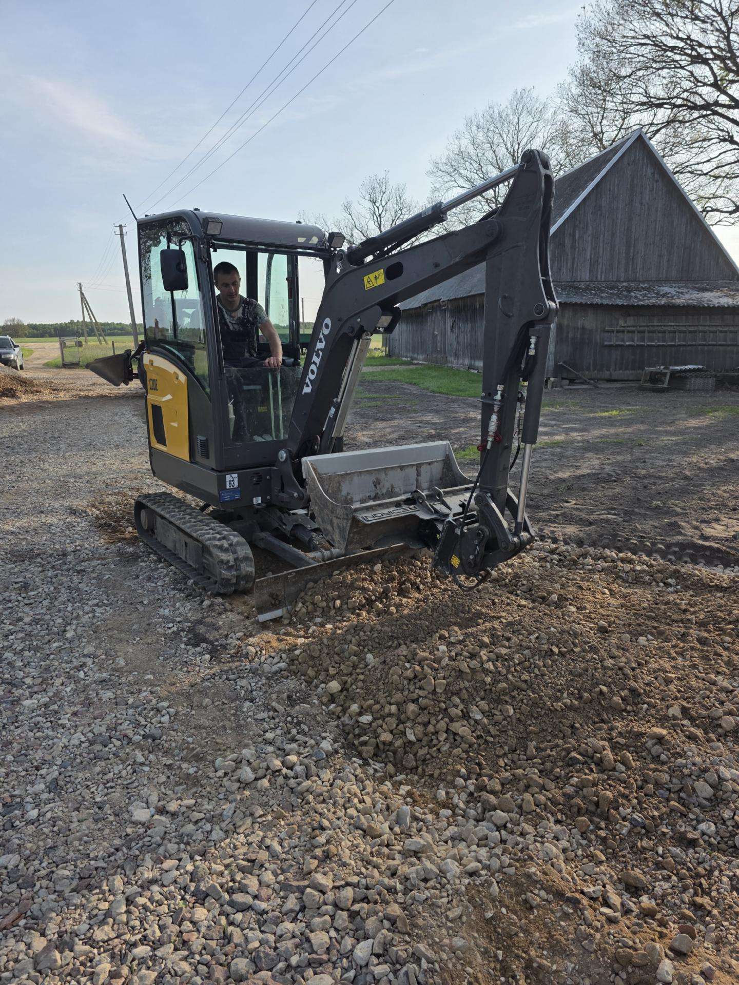 Volvo Ec20e, прокат строительного транспорта