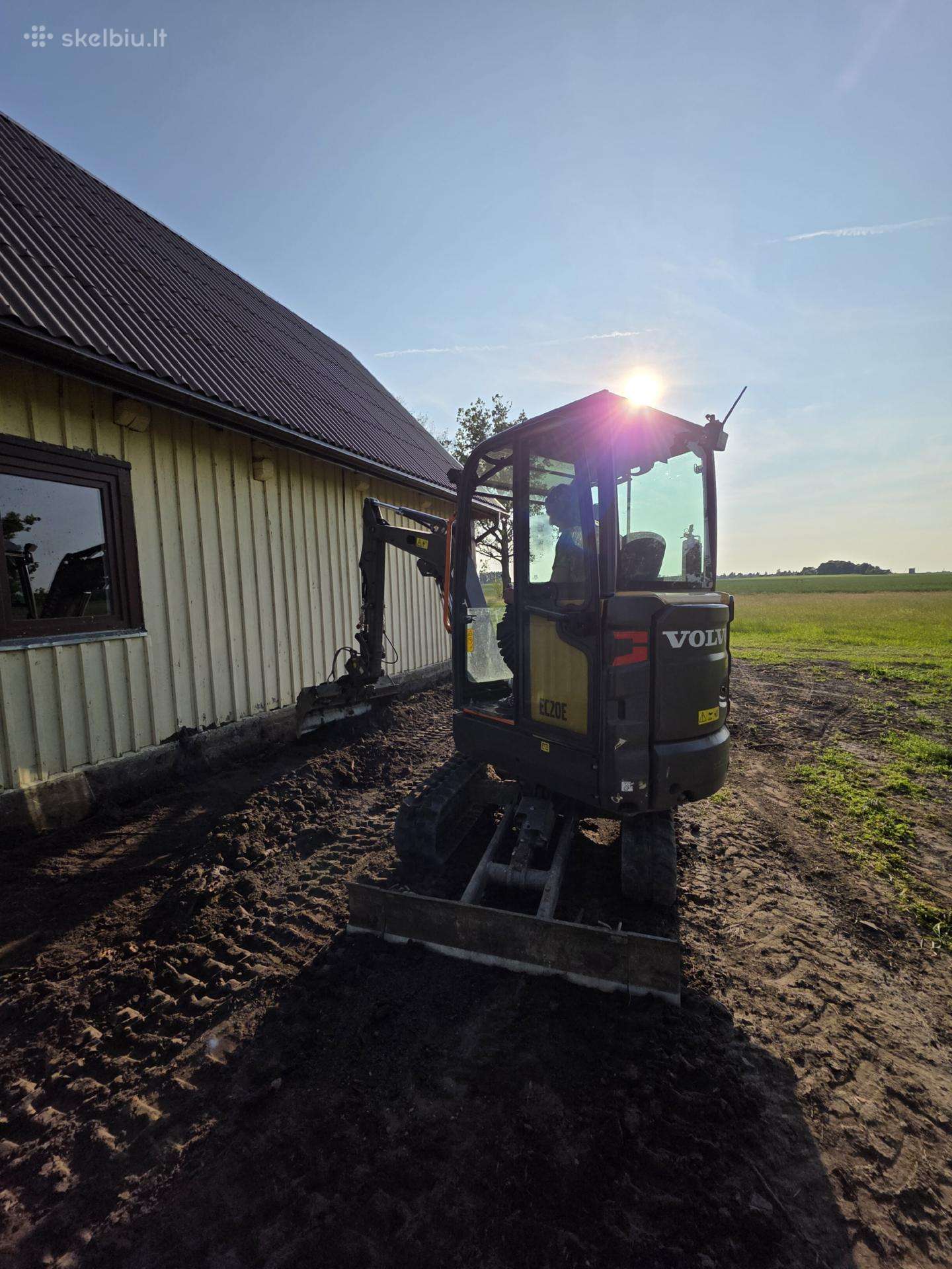 Volvo Ec20e, прокат строительного транспорта