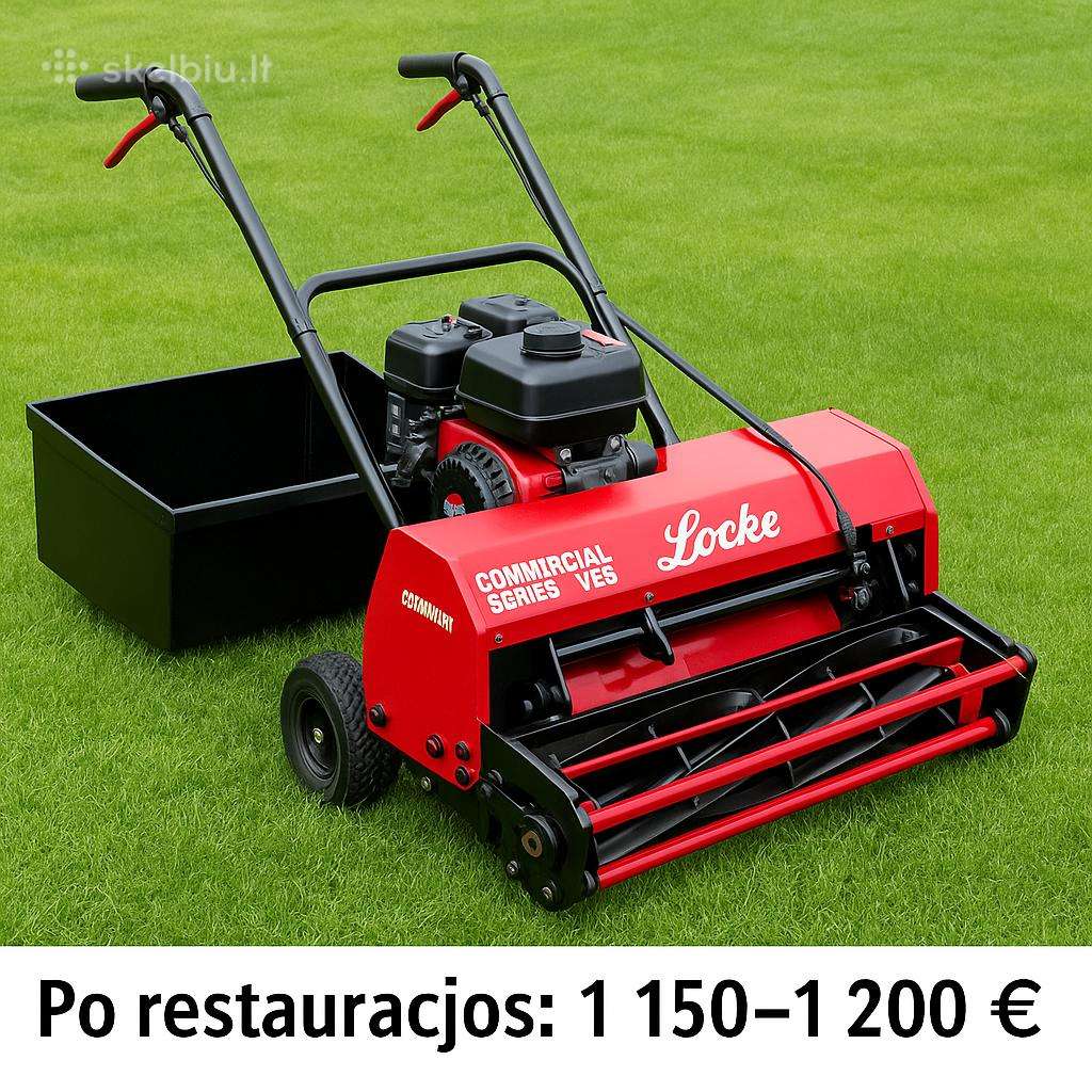 Cilindrinė Locke 125 žoliapjovė