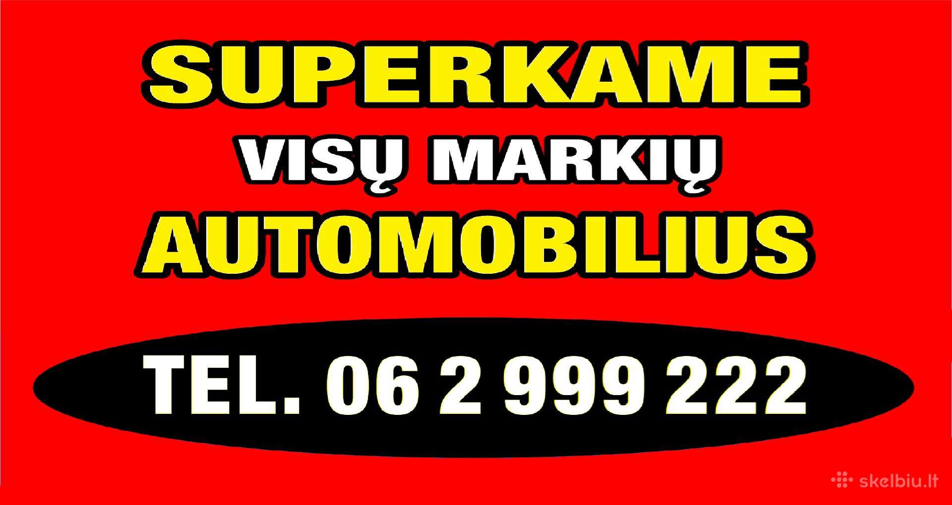 Automobilių supirkimas Klaipėdoje ir jos apskr.
