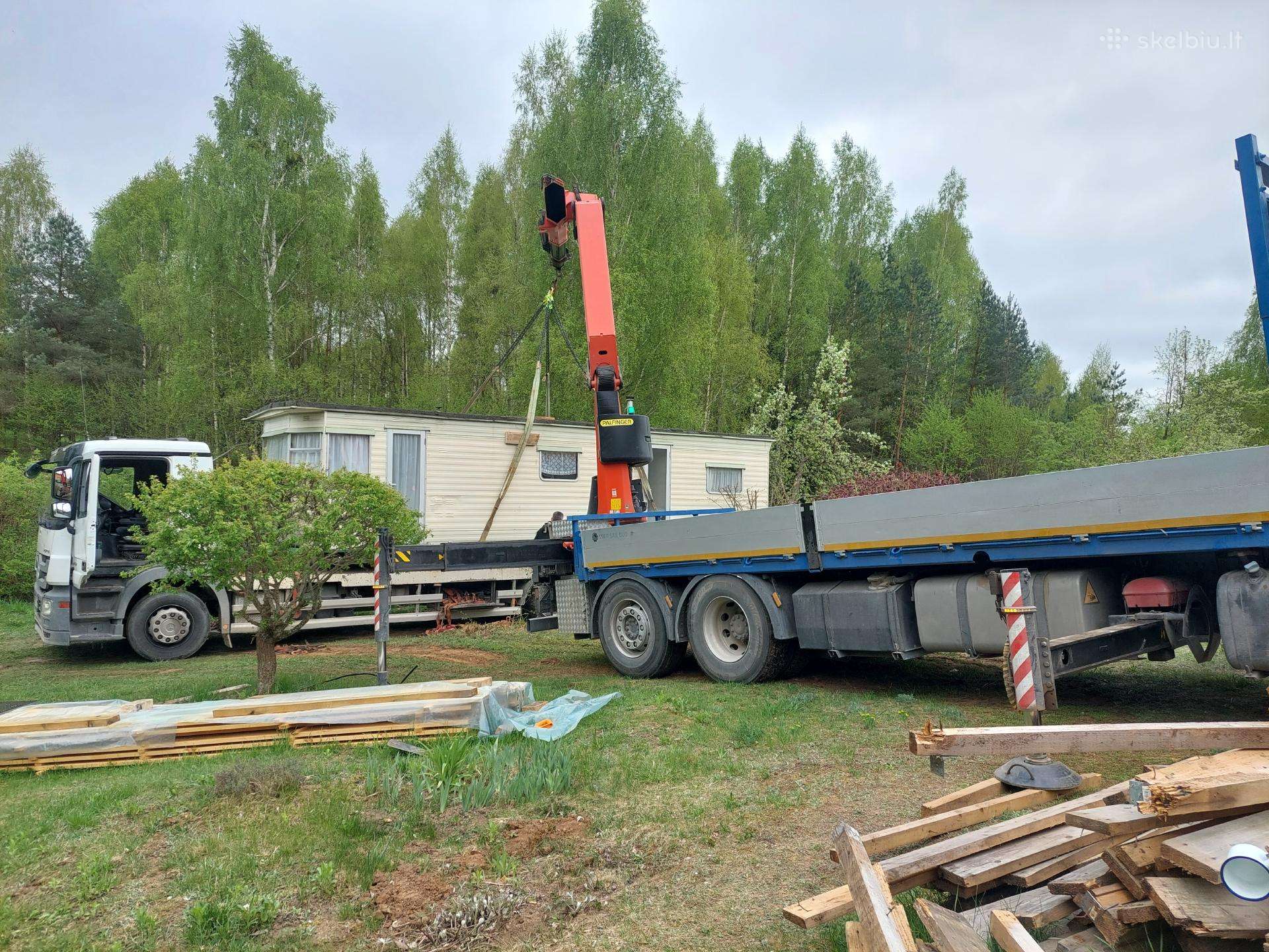 Krovinių pervežimas fiskaru 1t