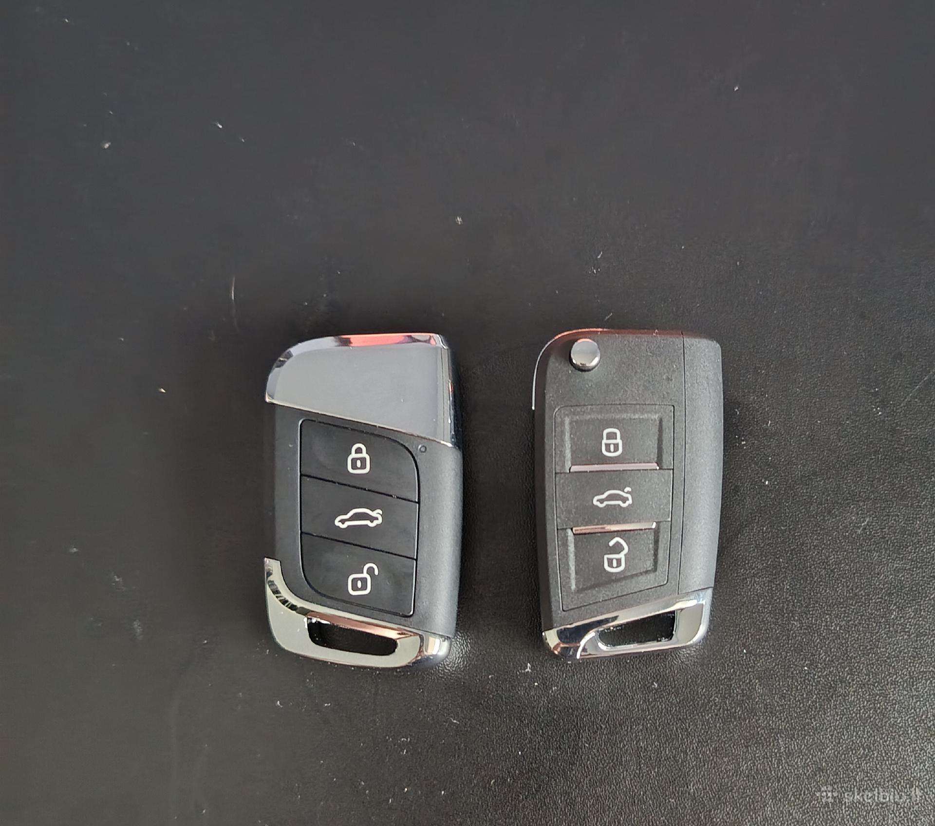 Raktai automobiliams, programavimas.