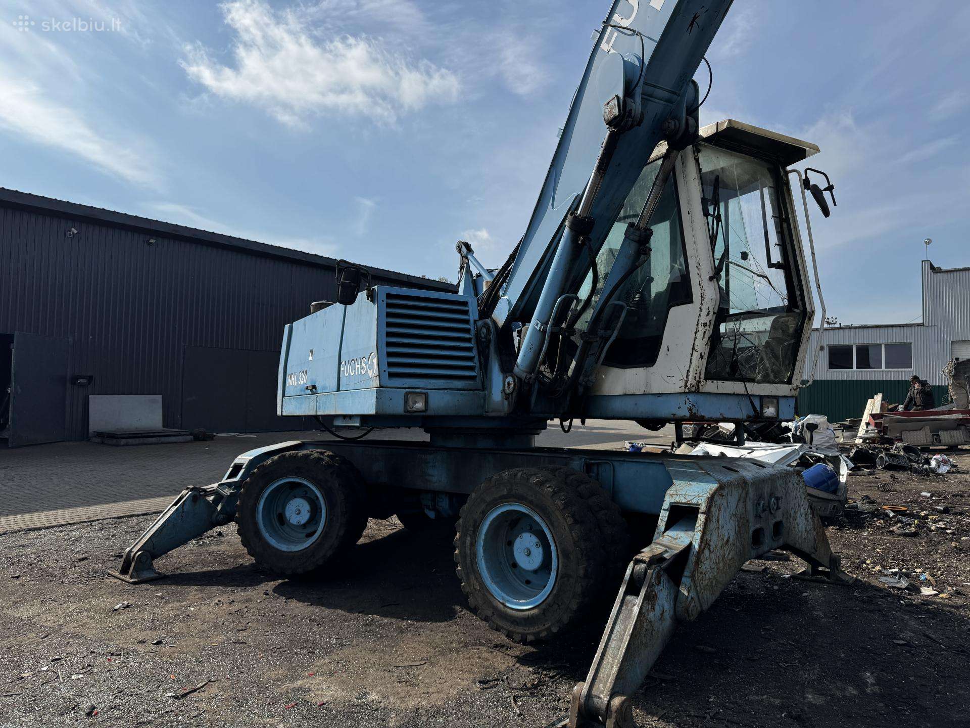 Fuchs MHL 320, excavator loader