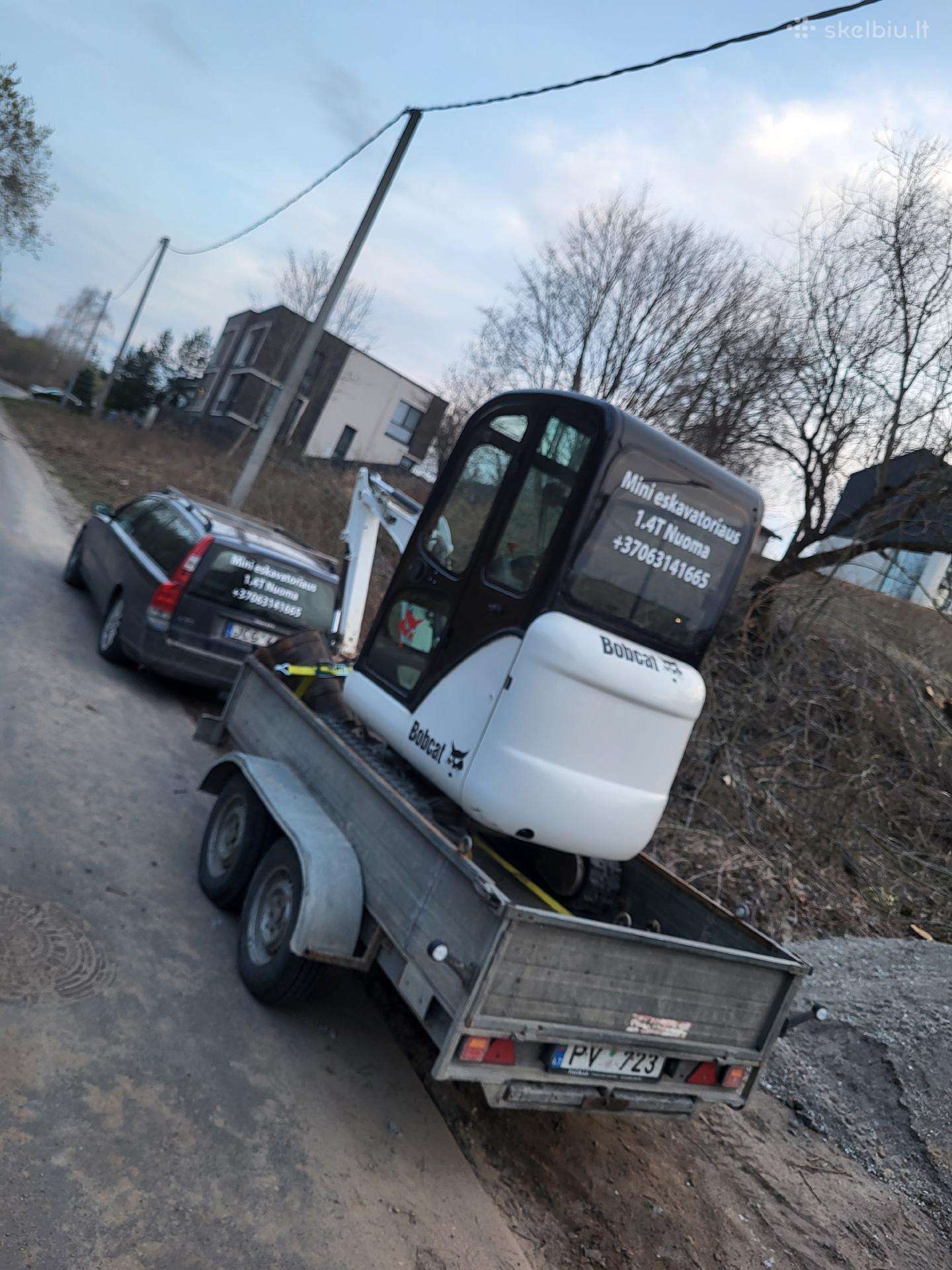 Bobcat E14, прокат строительного транспорта