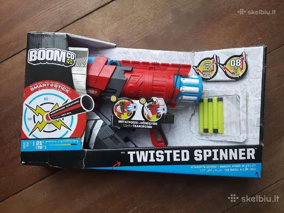 Boom Twisted spinner šaudyklė
