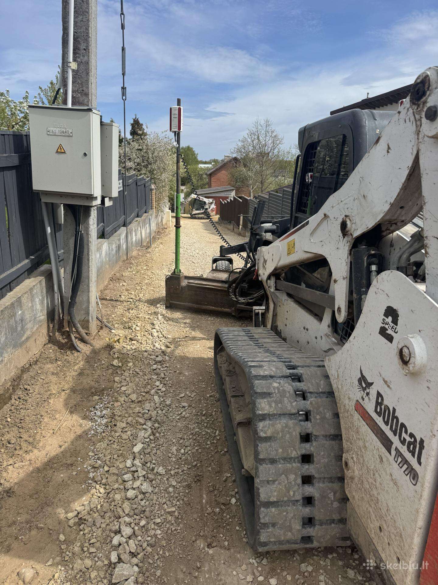 Bobcat T770, statybos transporto nuoma