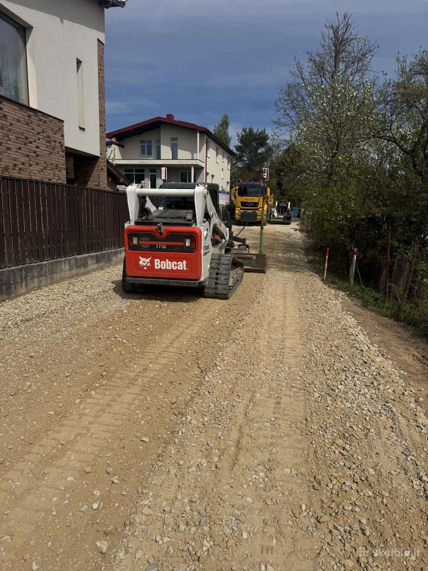Bobcat T770, statybos transporto nuoma