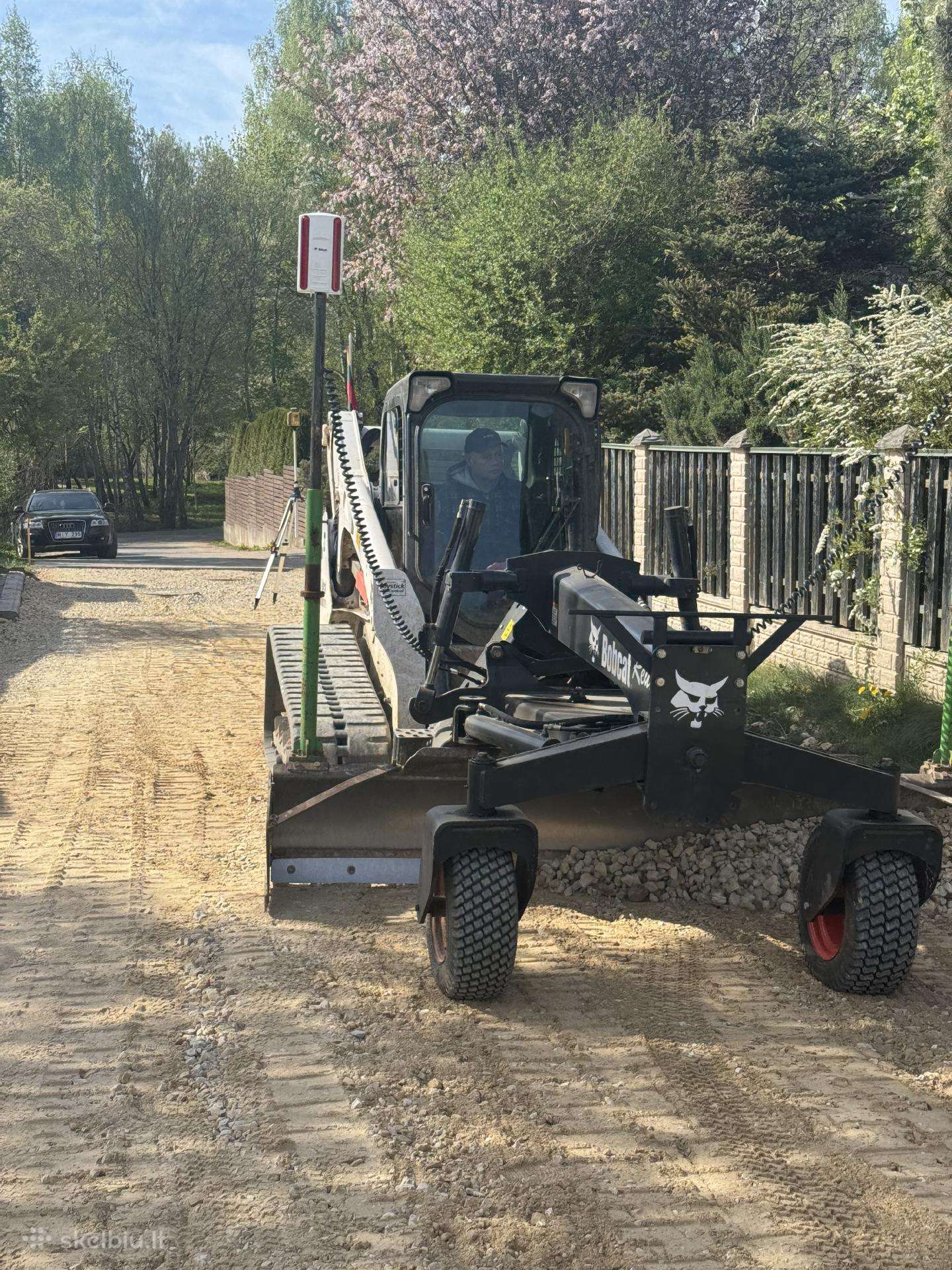 Bobcat T770, statybos transporto nuoma