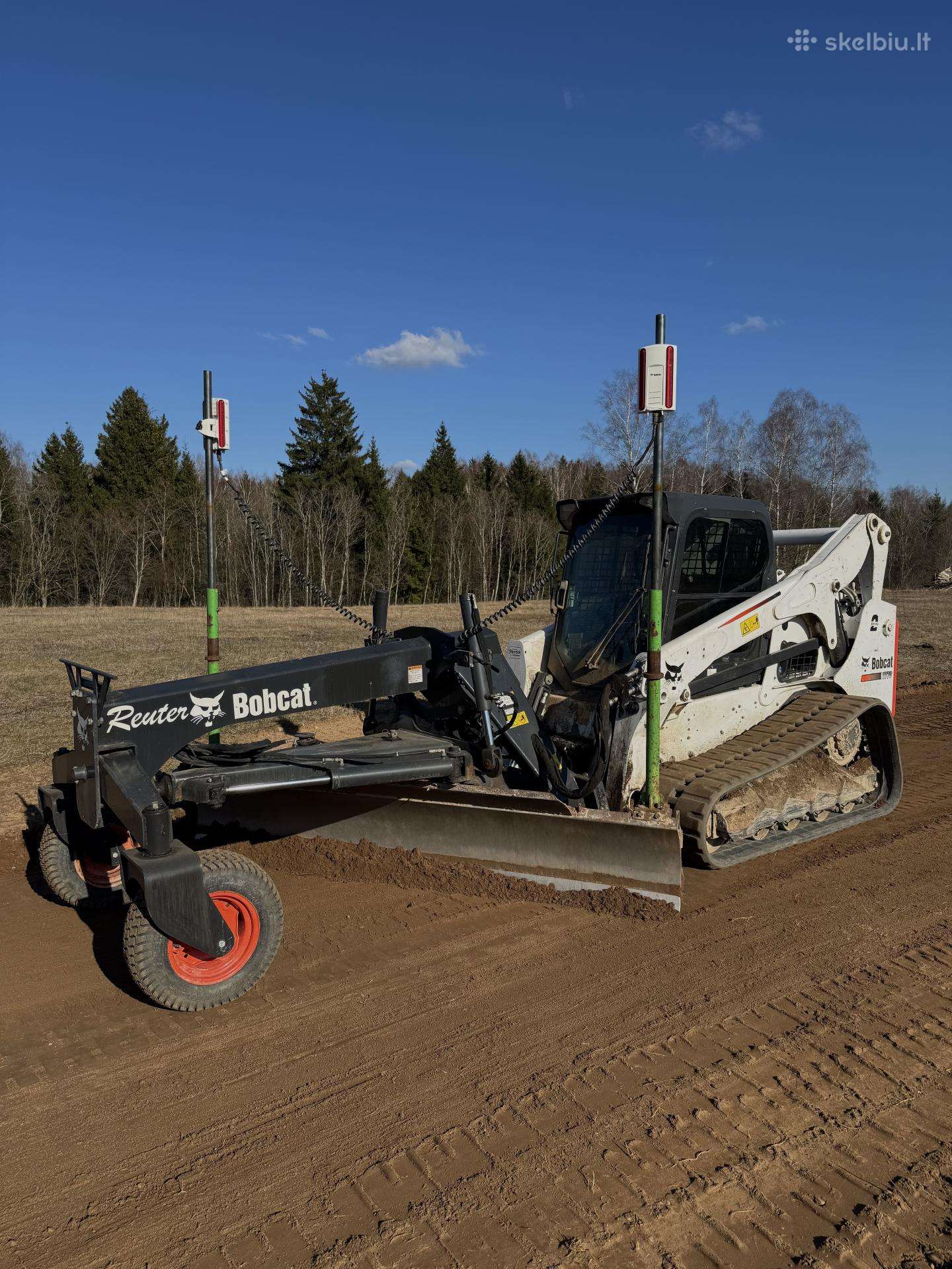 Bobcat T770, statybos transporto nuoma