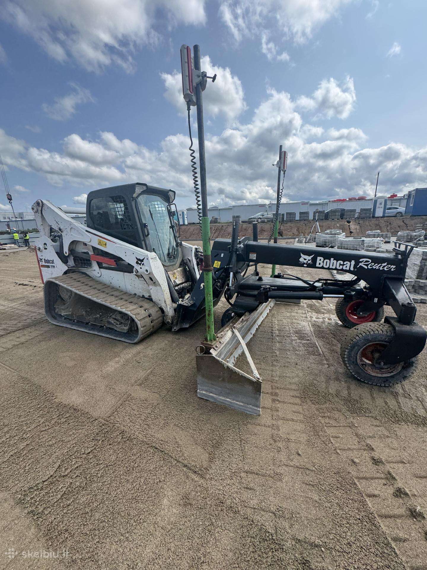 Bobcat T770, statybos transporto nuoma