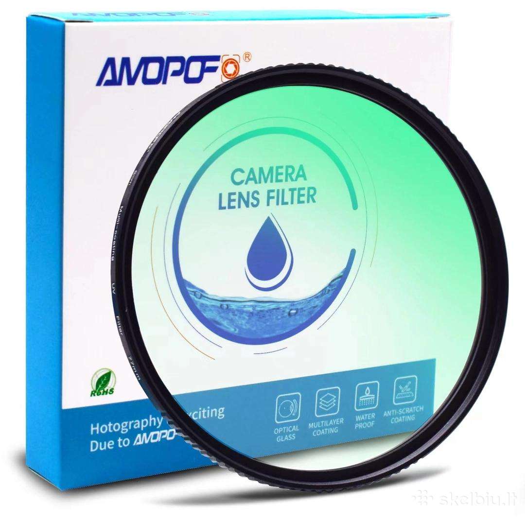 95 mm plonas Uv filtras