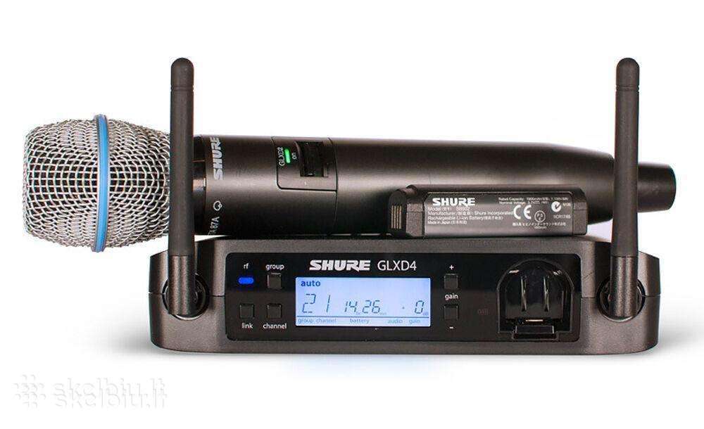 Shure glxd mikrofonas
