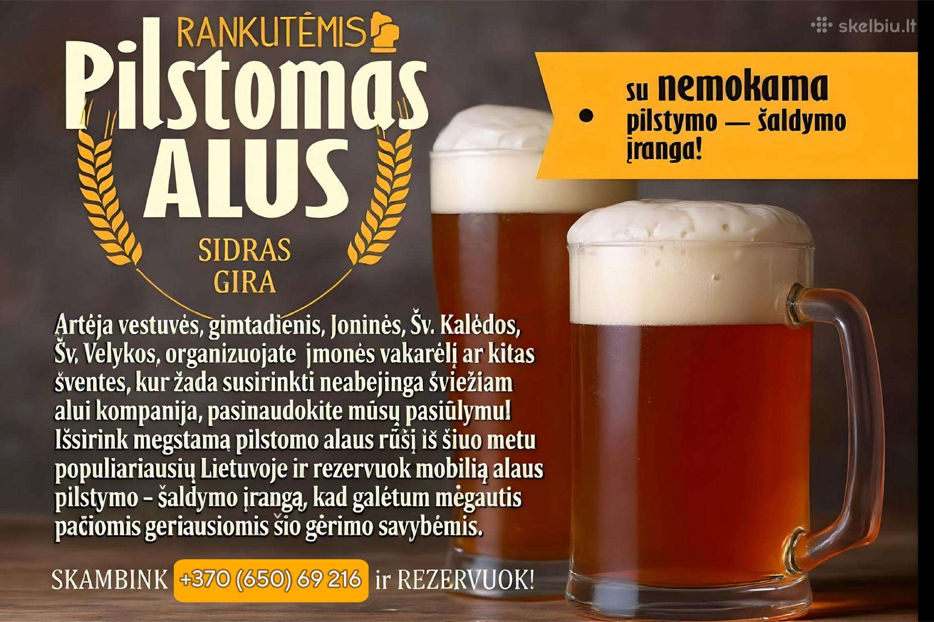 Mobilios alaus pilstymo įrangos nuoma